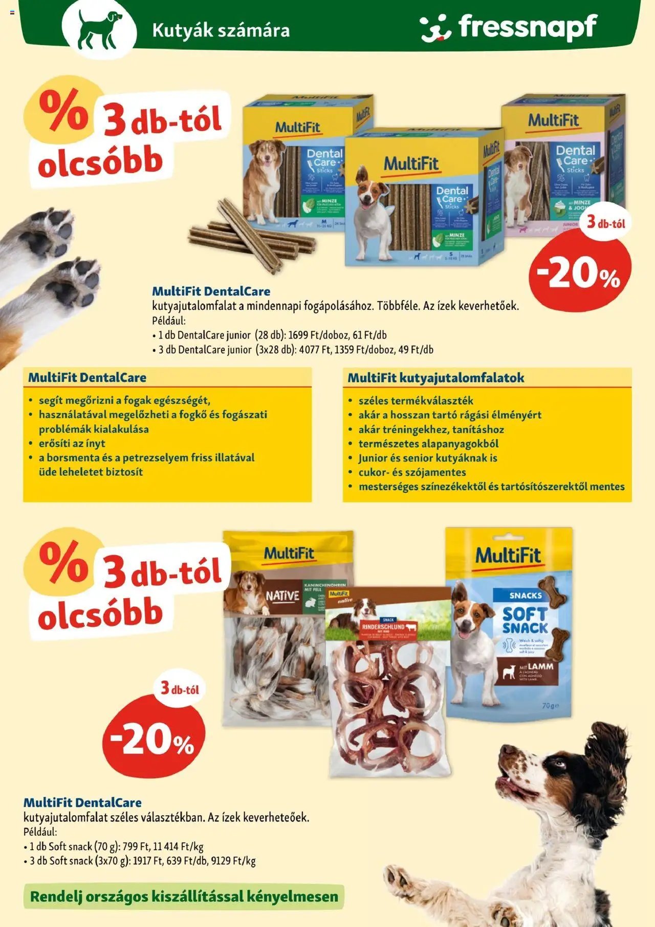 Fressnapf újság 2025.10.09. Akciós újság Fressnapf (2025-10-09 - 2025-10-15)