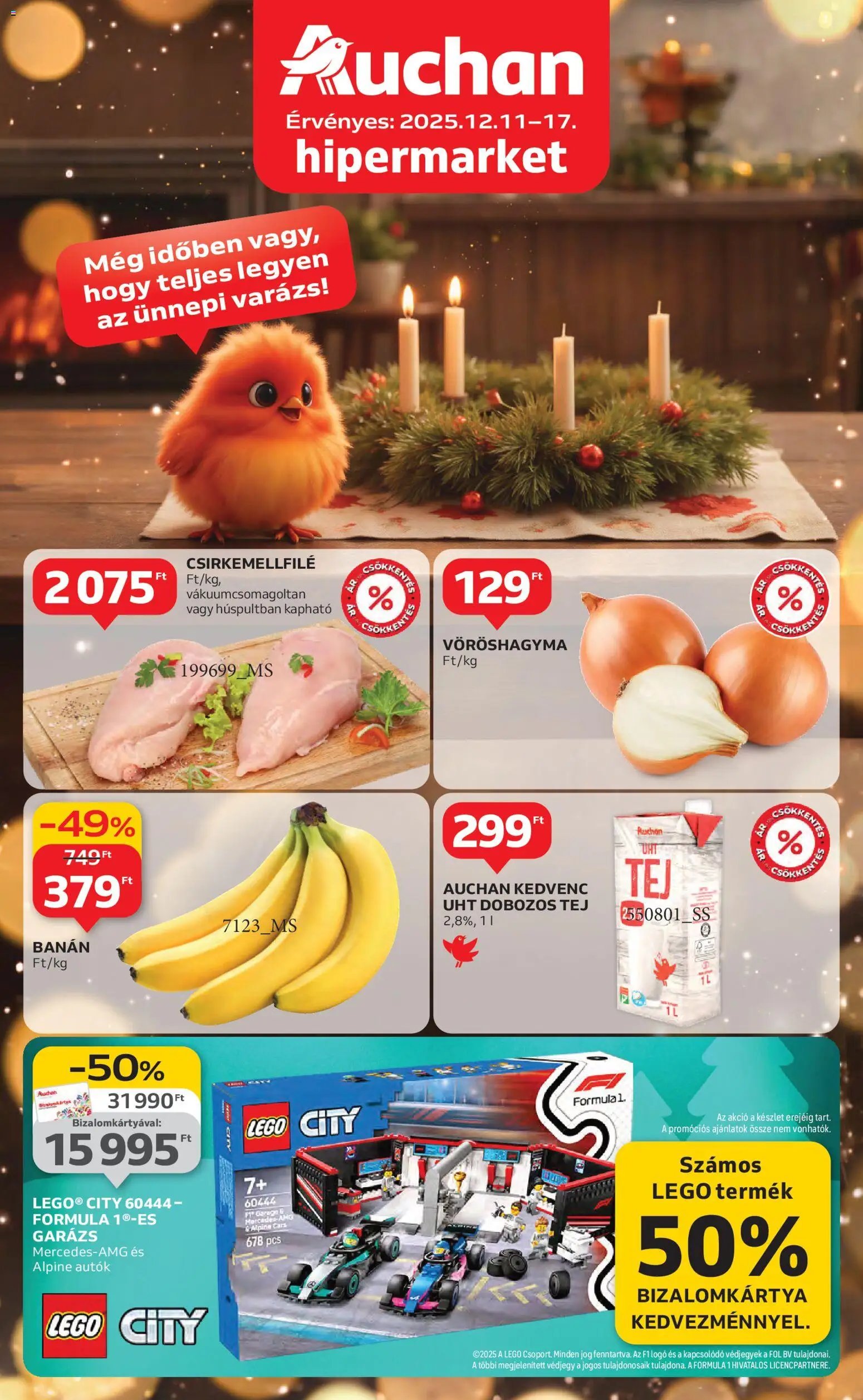 Auchan újság 2025.12.11. Akciós újság Auchan (2025-12-11 - 2025-12-17)