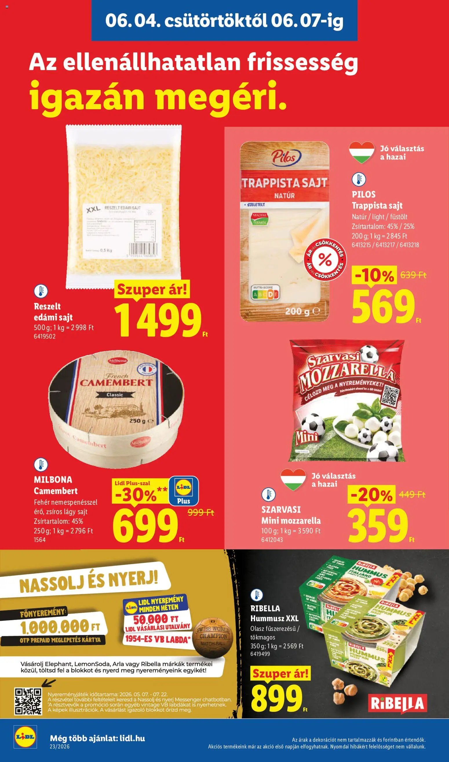 Lidl újság 2026.06.04. Lidl akciós újság