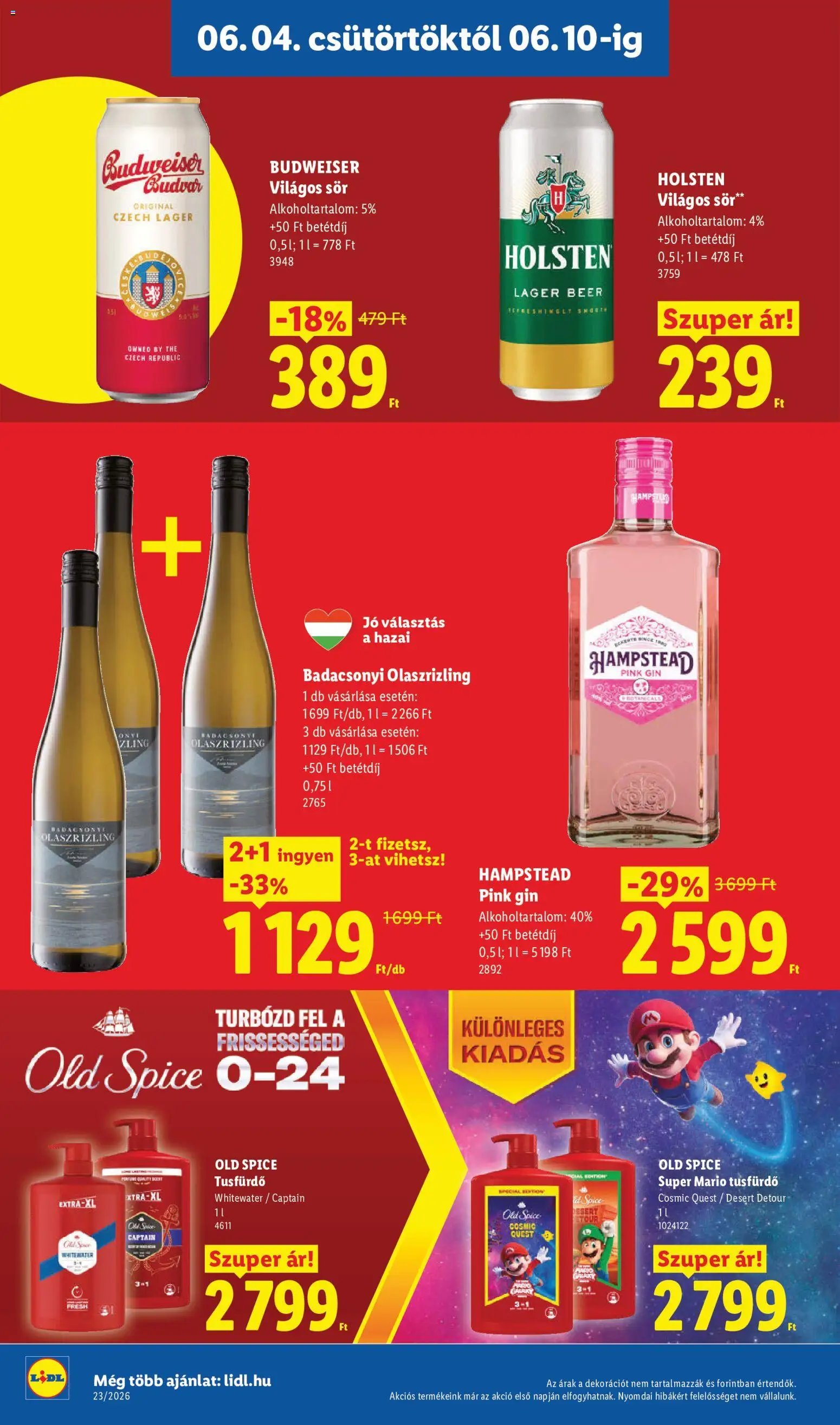 Lidl újság 2026.06.04. Lidl akciós újság
