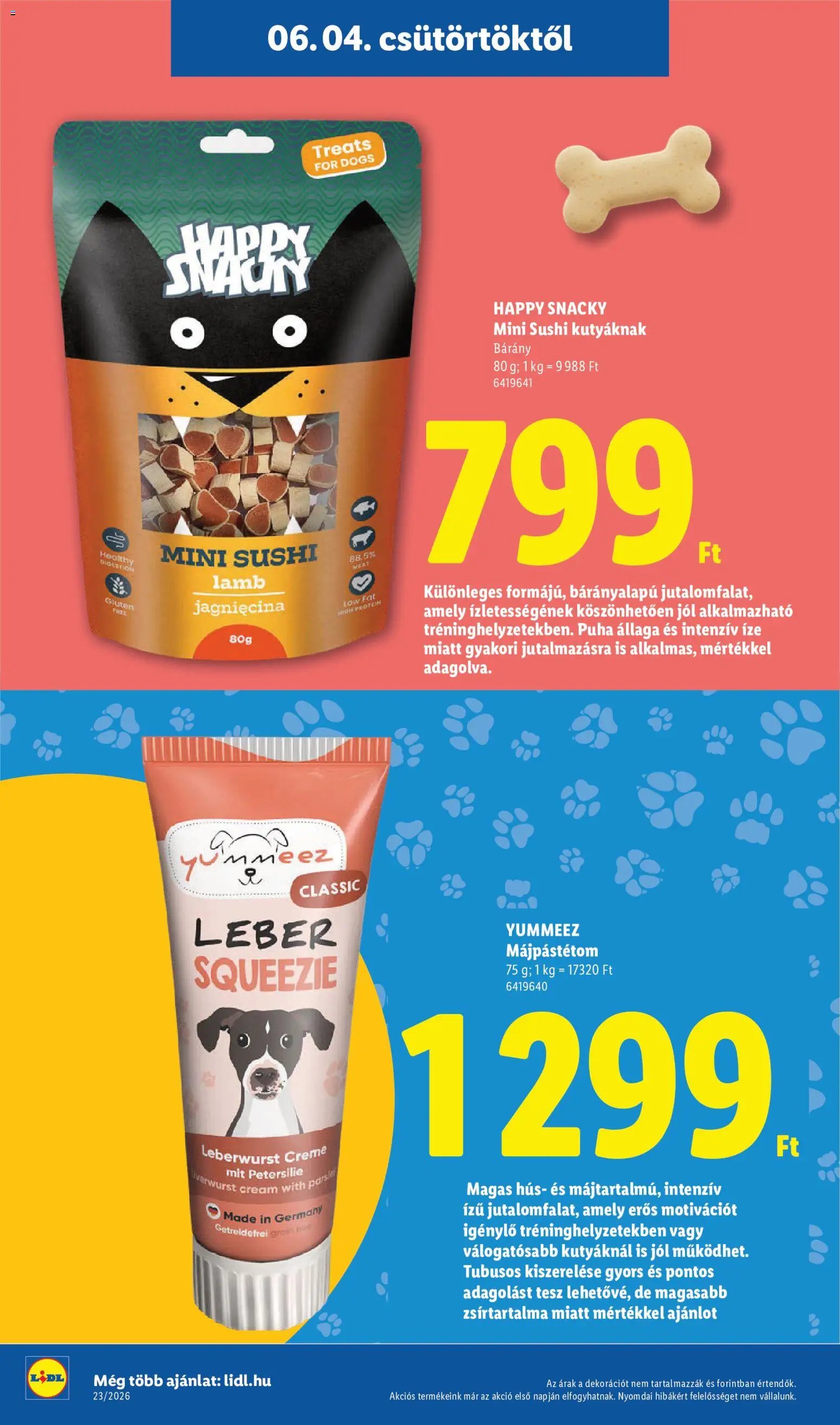 Lidl újság 2026.06.04. Lidl akciós újság