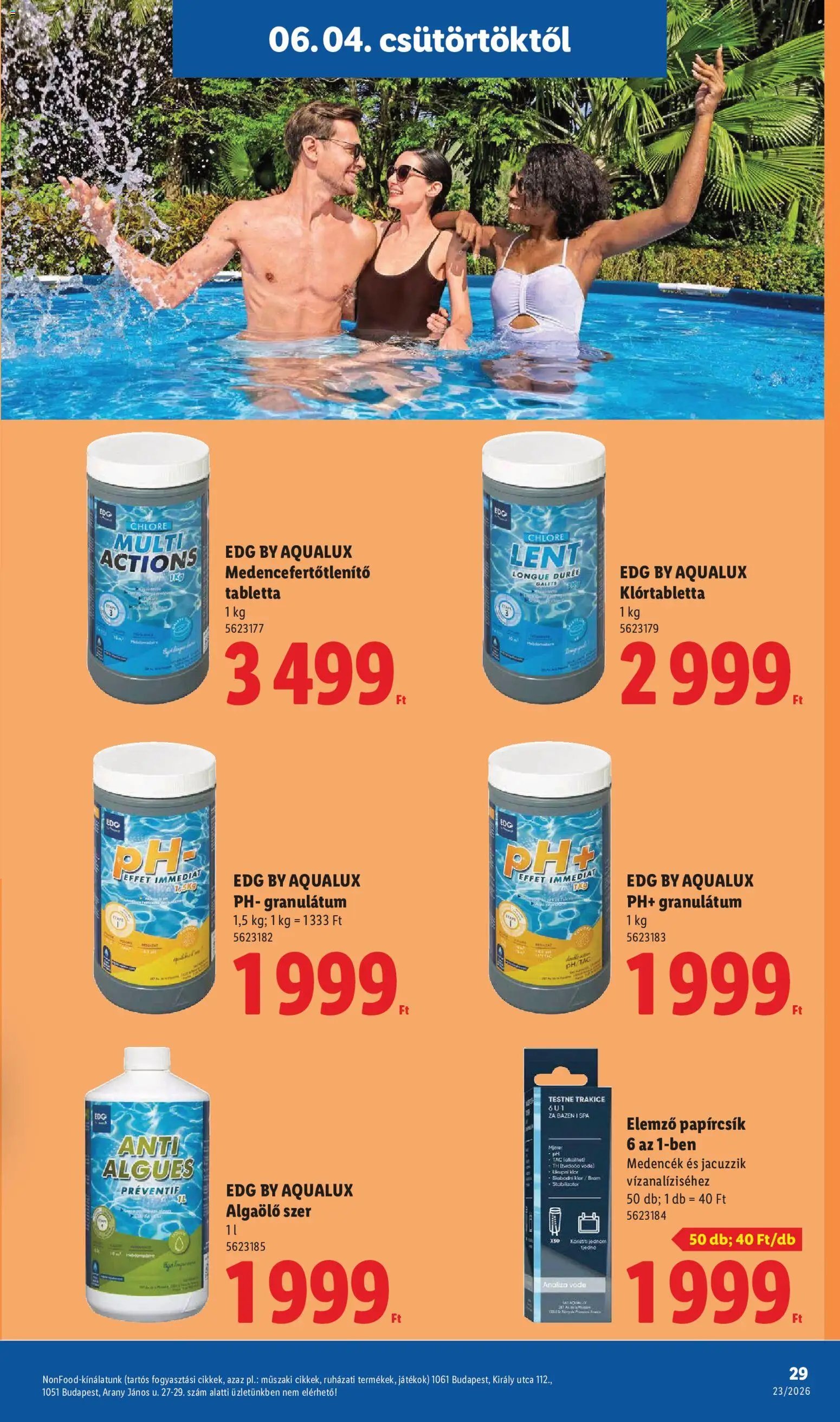 Lidl újság 2026.06.04. Lidl akciós újság