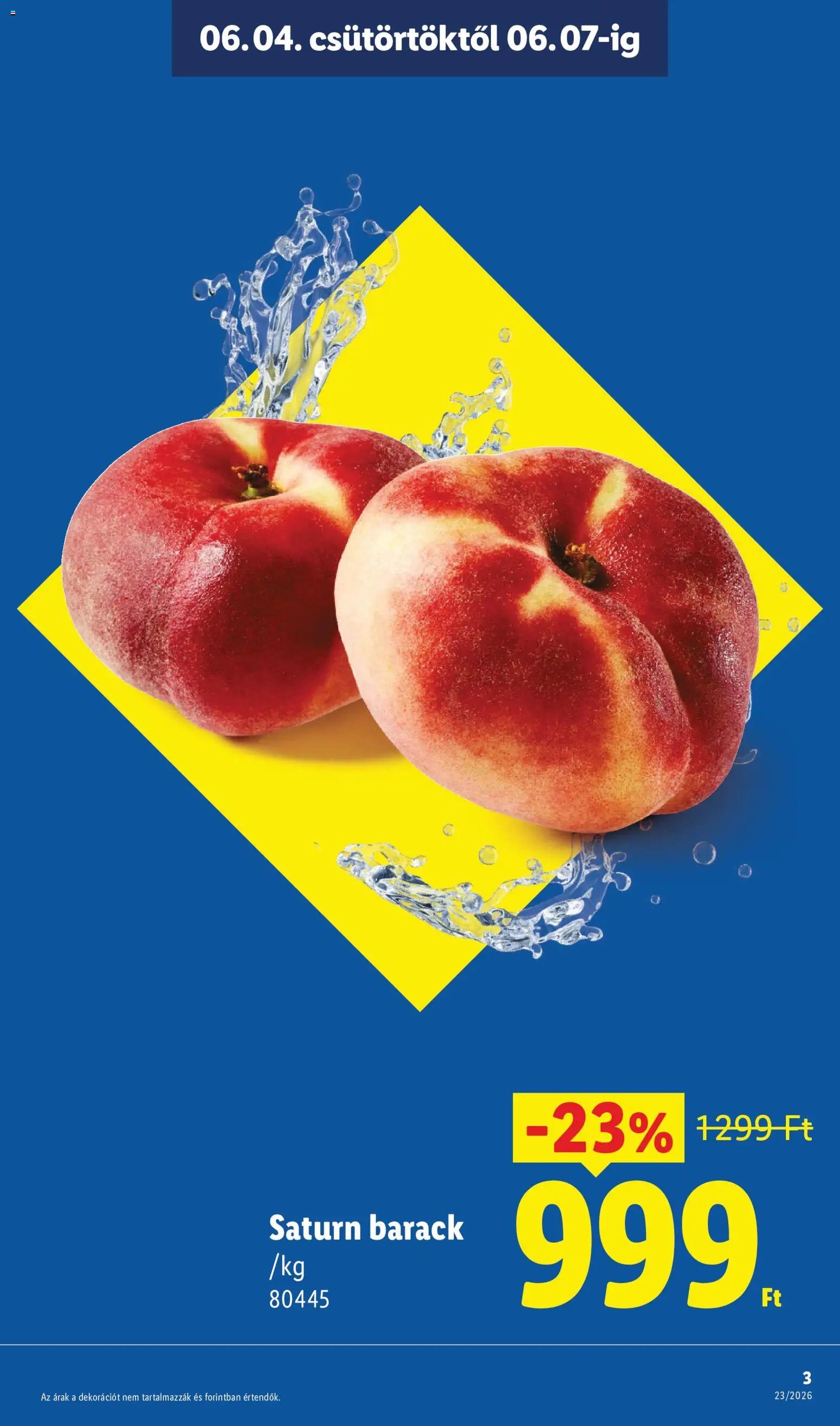 Lidl újság 2026.06.04. Lidl akciós újság