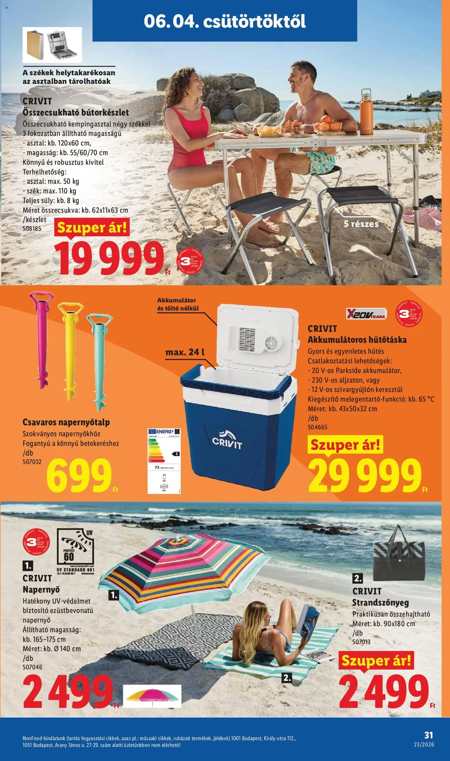 Lidl újság 2026.06.04. Lidl akciós újság