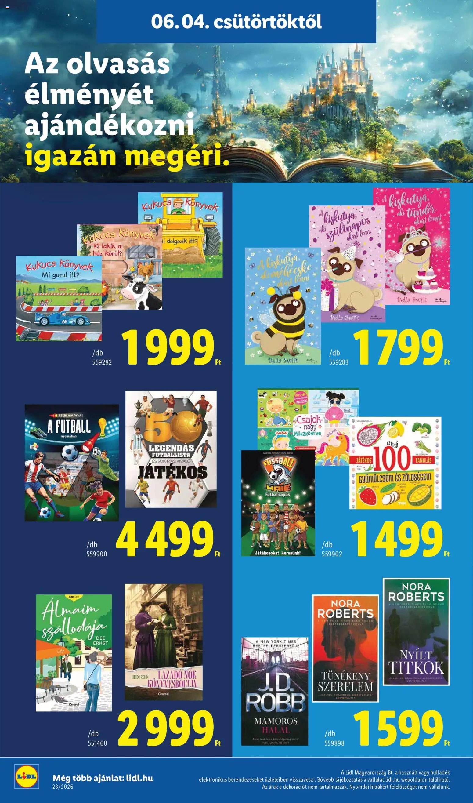 Lidl újság 2026.06.04. Lidl akciós újság