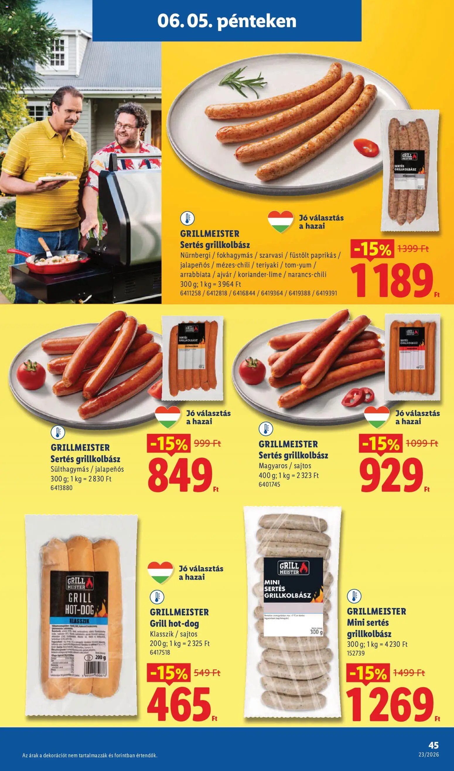 Lidl újság 2026.06.04. Lidl akciós újság