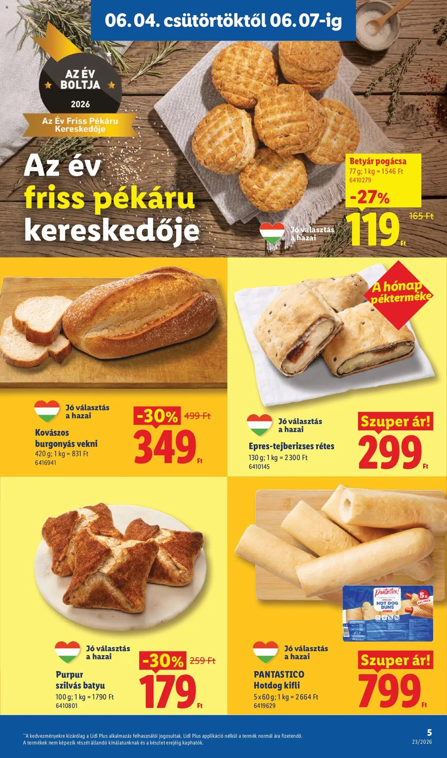 Lidl újság 2026.06.04. Lidl akciós újság