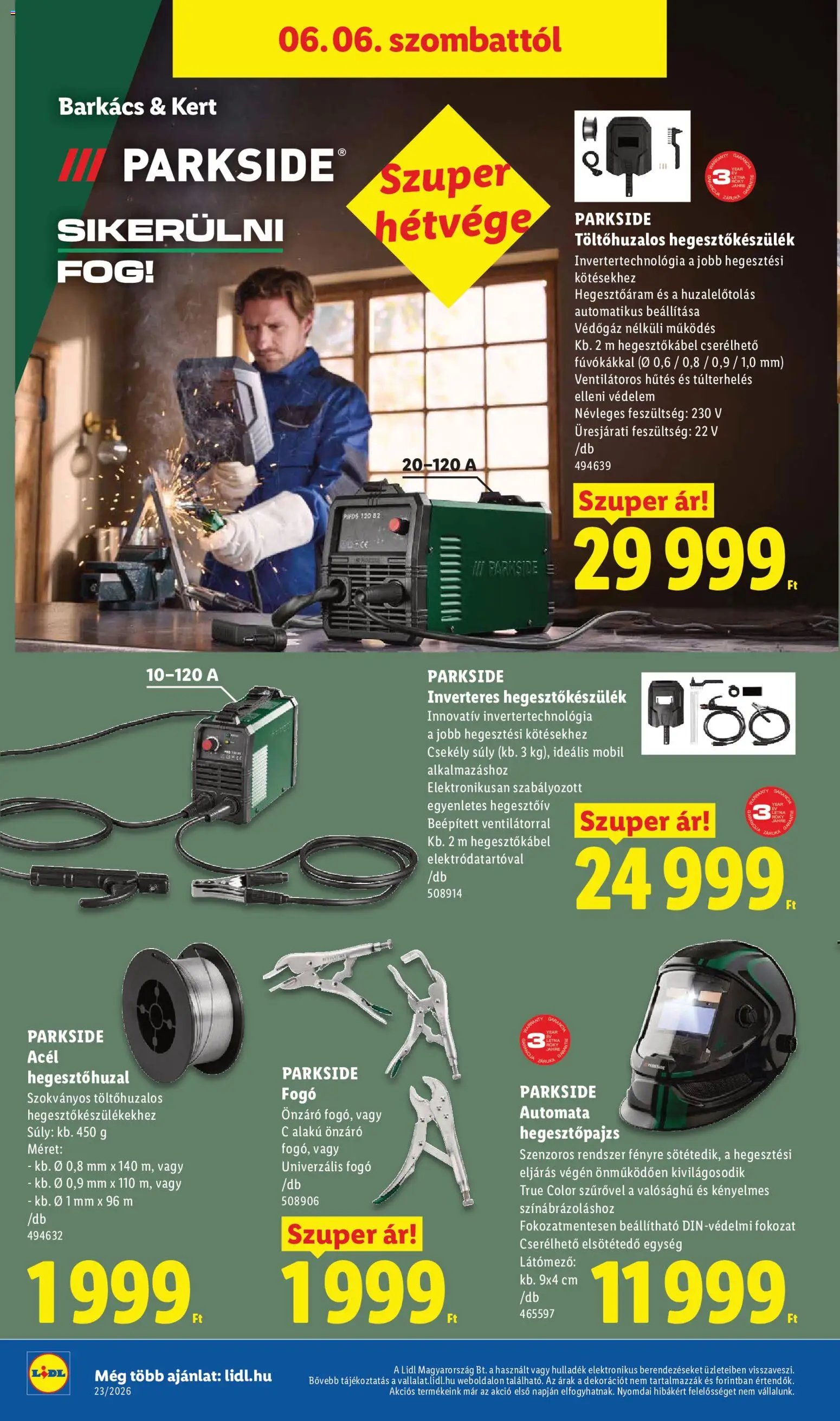 Lidl újság 2026.06.04. Lidl akciós újság