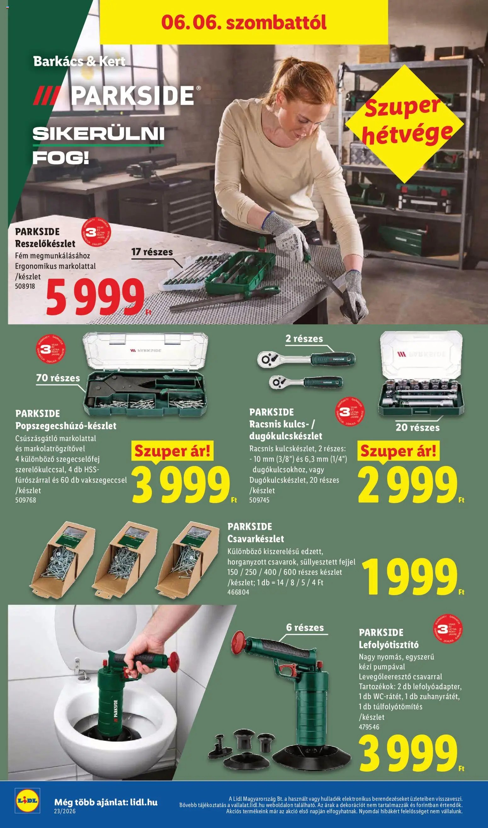 Lidl újság 2026.06.04. Lidl akciós újság