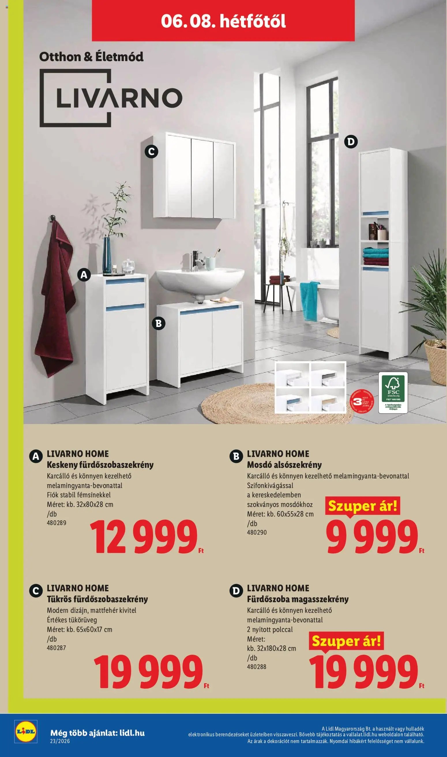 Lidl újság 2026.06.04. Lidl akciós újság