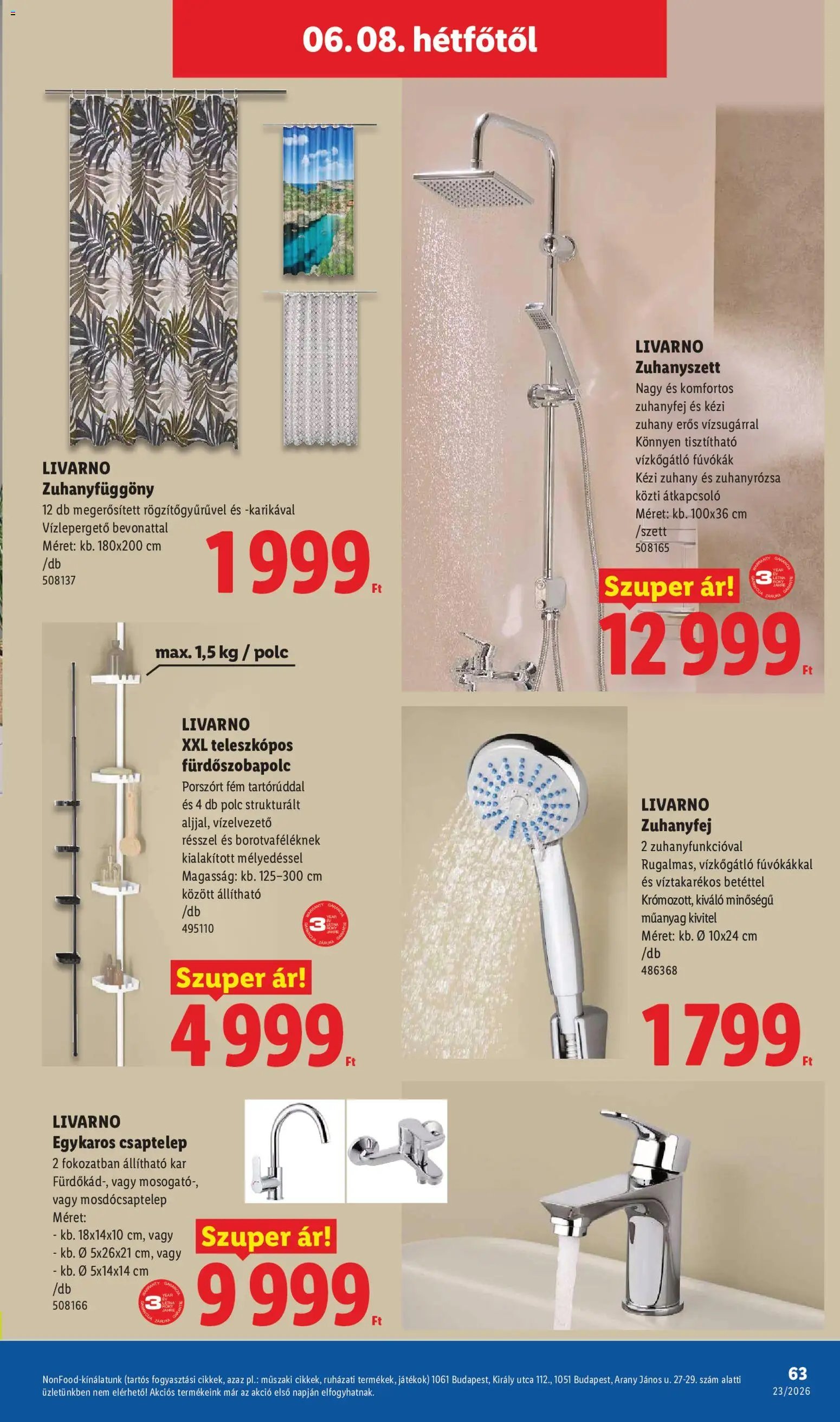 Lidl újság 2026.06.04. Lidl akciós újság
