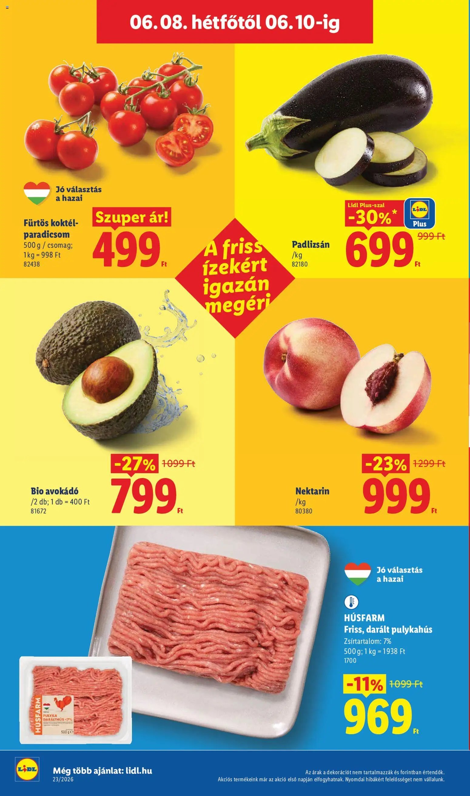 Lidl újság 2026.06.04. Lidl akciós újság