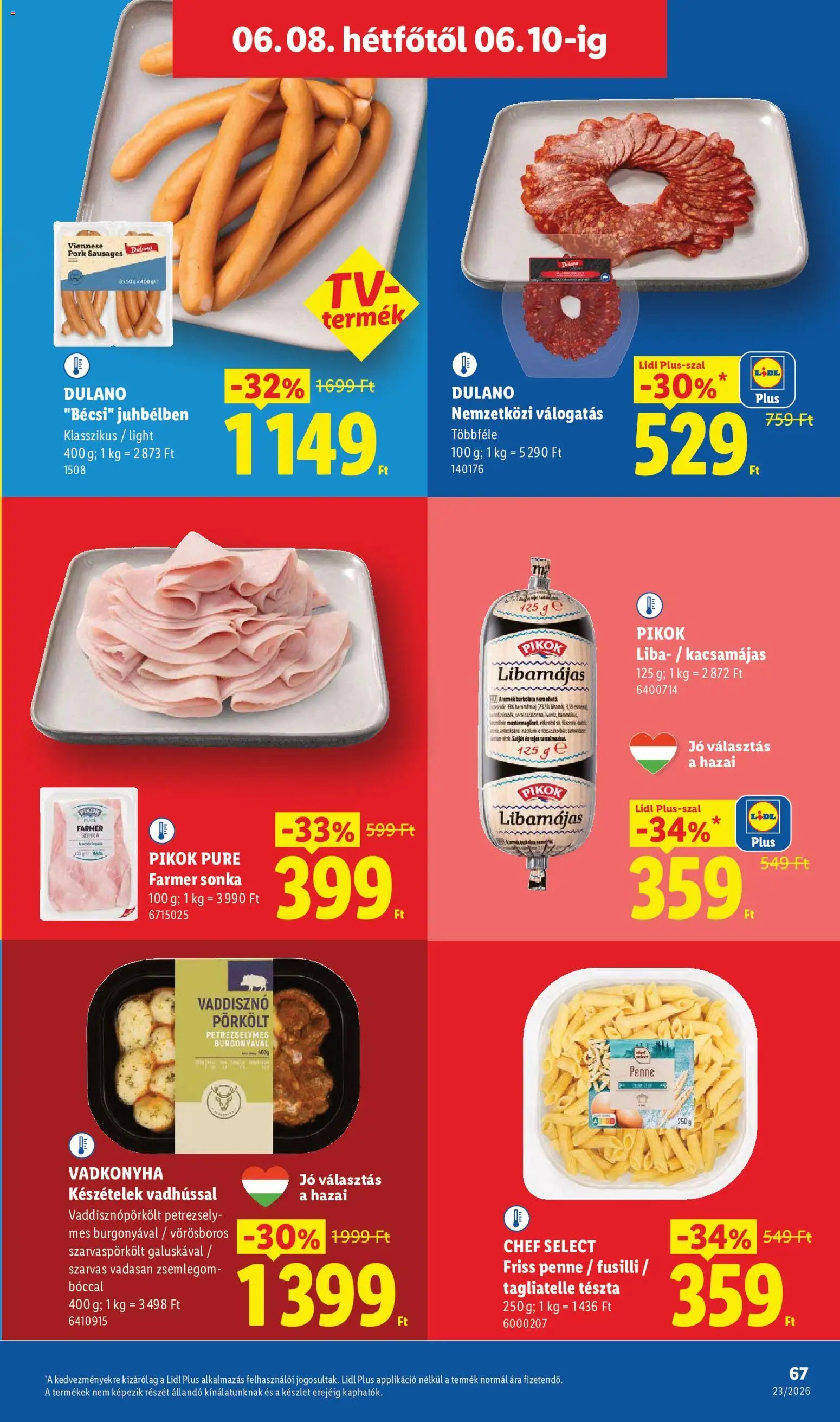 Lidl újság 2026.06.04. Lidl akciós újság