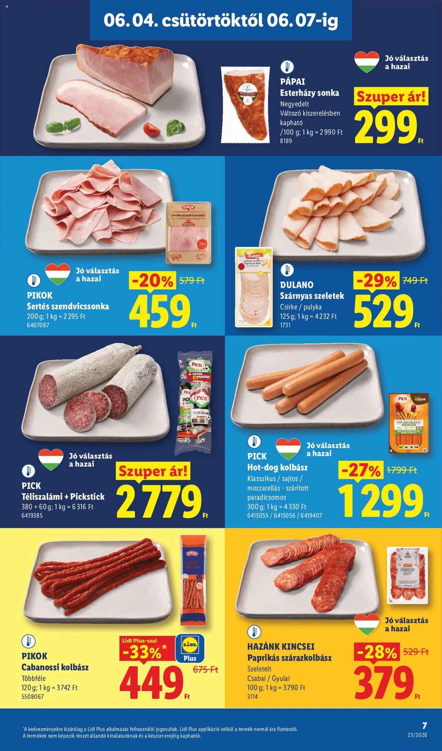 Lidl újság 2026.06.04. Lidl akciós újság