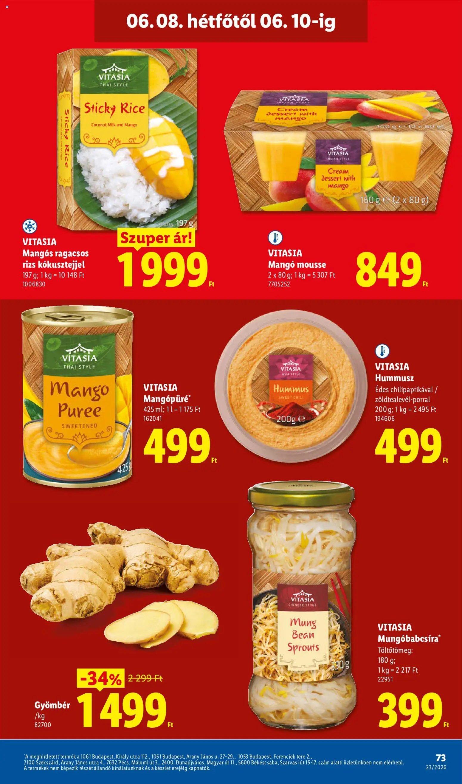 Lidl újság 2026.06.04. Lidl akciós újság