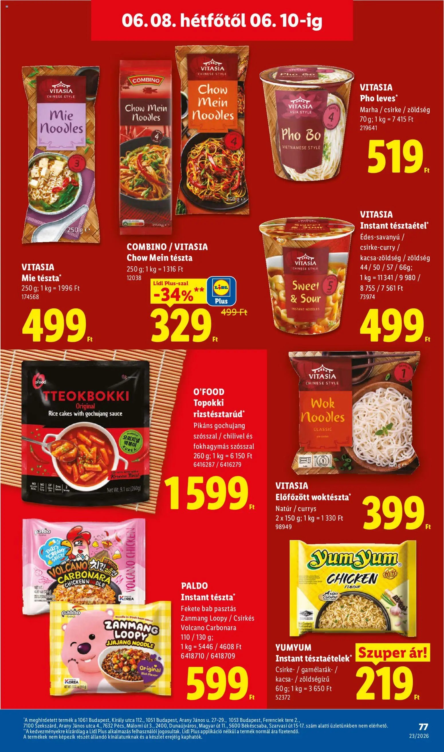 Lidl újság 2026.06.04. Lidl akciós újság