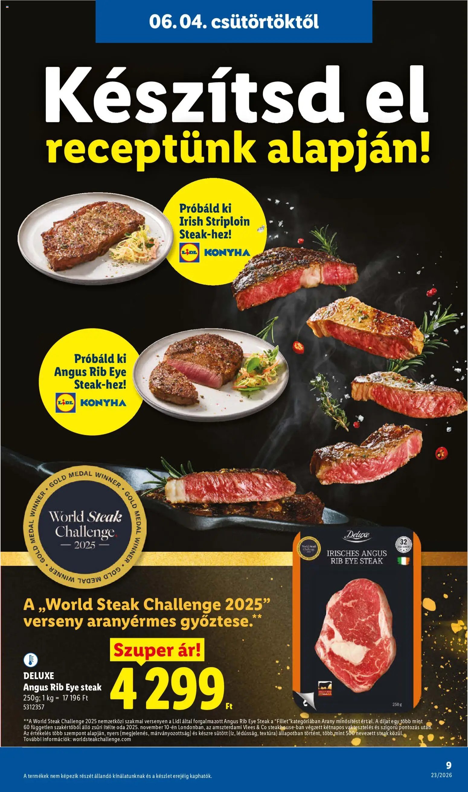 Lidl újság 2026.06.04. Lidl akciós újság
