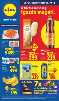 Lidl újság 2026.06.04. Lidl akciós újság