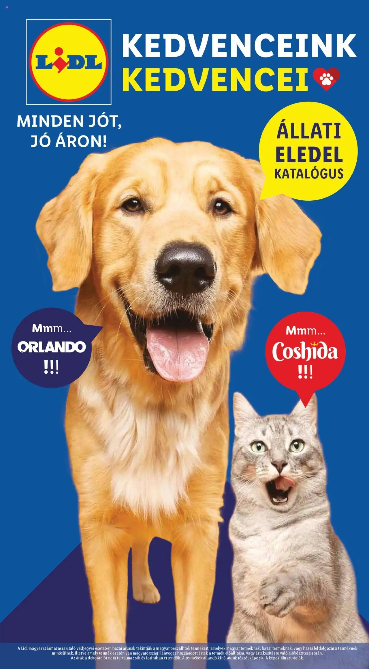 Lidl újság 2025.04.24. Állateledel-katalógus (2025-04-24 - 2025-10-31)