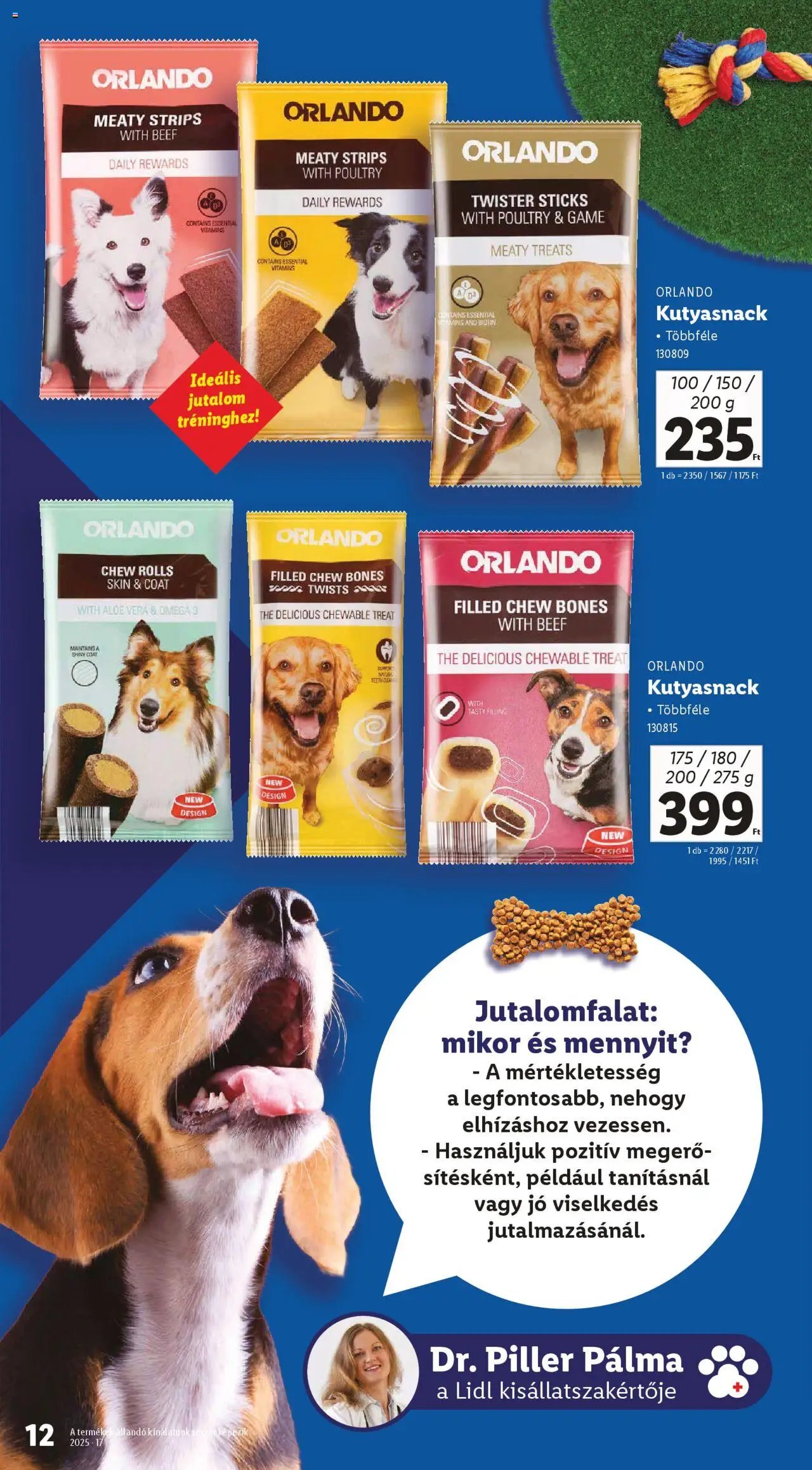 Lidl újság 2025.04.24. Állateledel-katalógus (2025-04-24 - 2025-10-31)