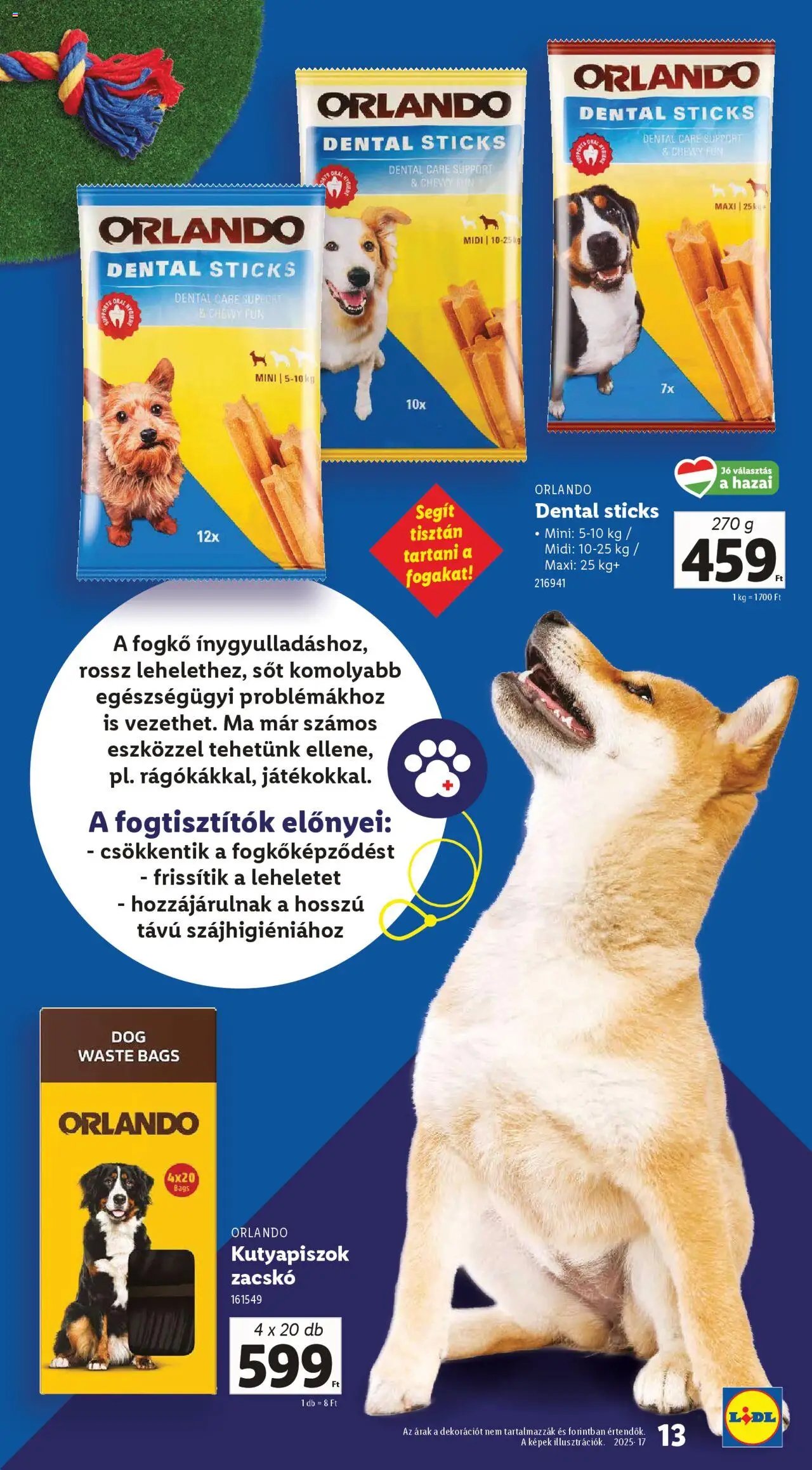 Lidl újság 2025.04.24. Állateledel-katalógus (2025-04-24 - 2025-10-31)