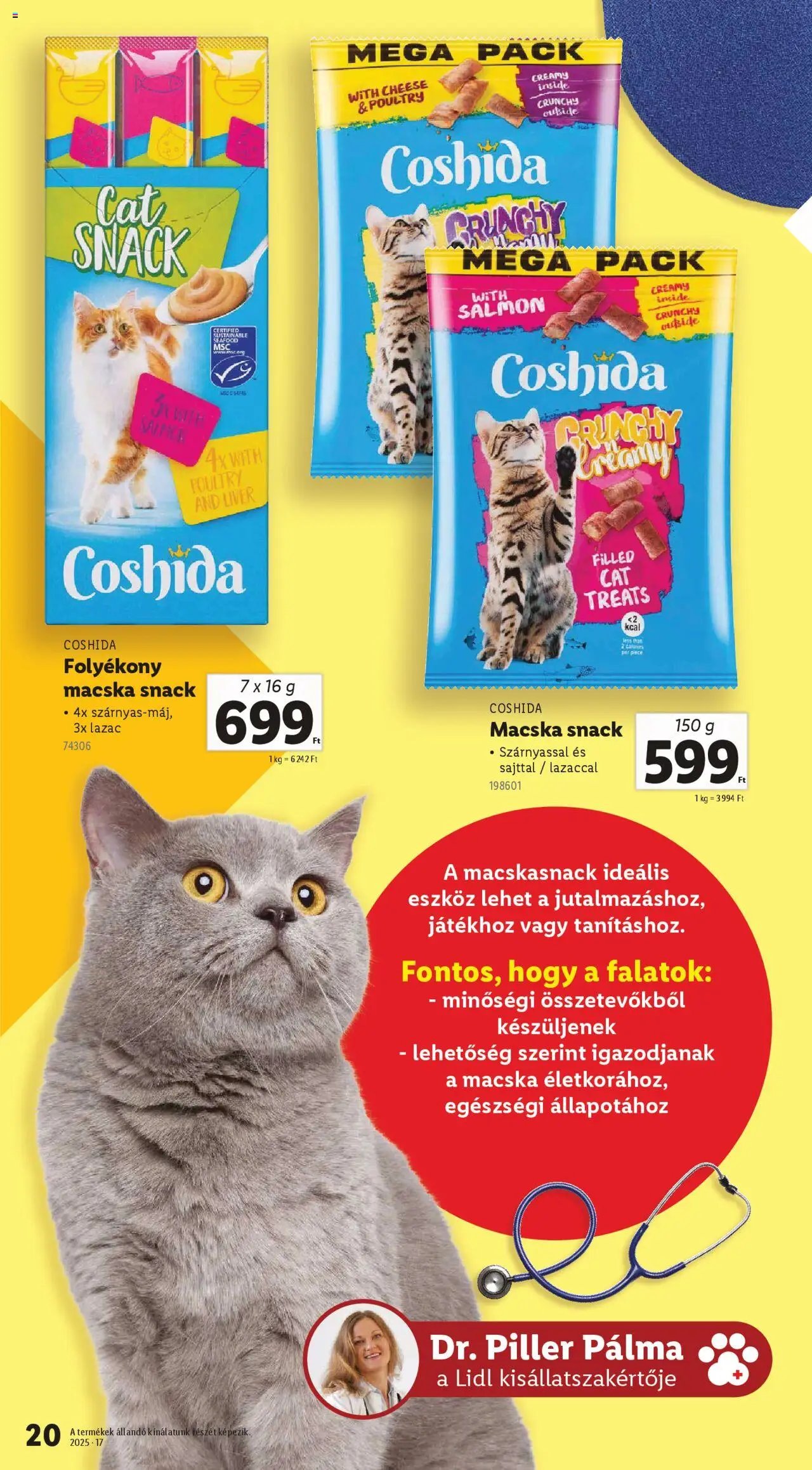 Lidl újság 2025.04.24. Állateledel-katalógus (2025-04-24 - 2025-10-31)
