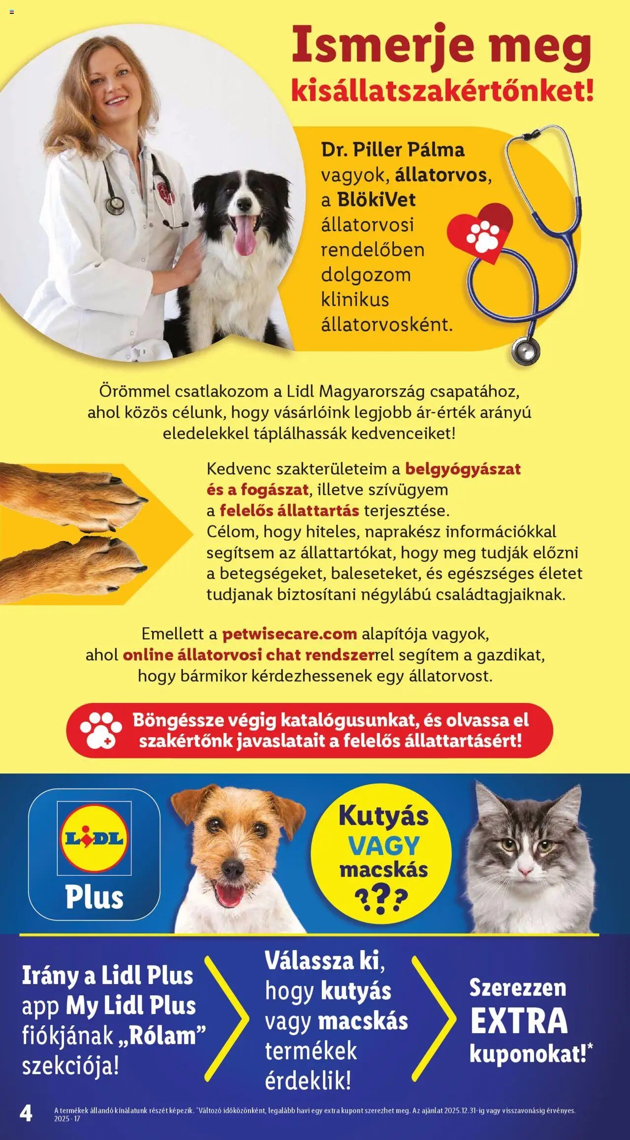 Lidl újság 2025.04.24. Állateledel-katalógus (2025-04-24 - 2025-10-31)