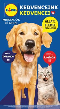 Lidl újság 2025.04.24. Állateledel-katalógus (2025-04-24 - 2025-10-31)