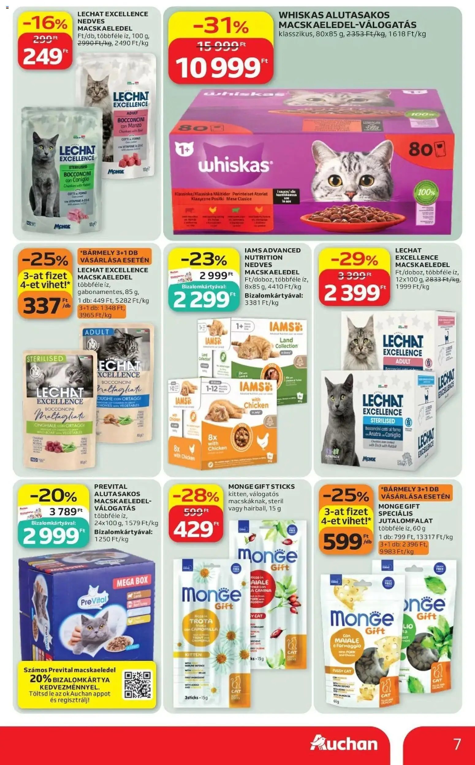 Auchan újság 2026.09.24. Auchan Állatvilág ajánlatok Fót