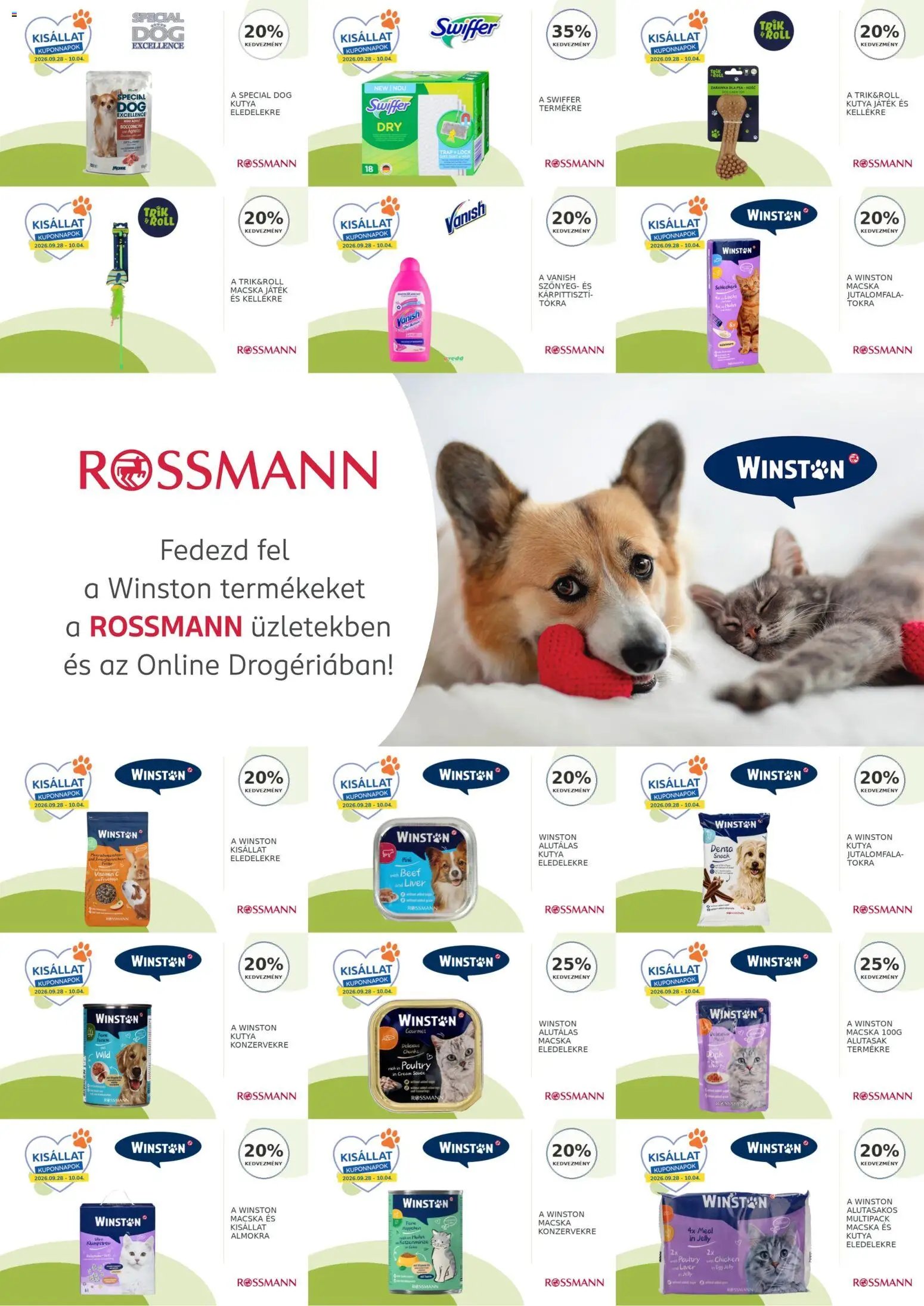 Rossmann újság 2026.09.28. Rossmann Kupon Napok