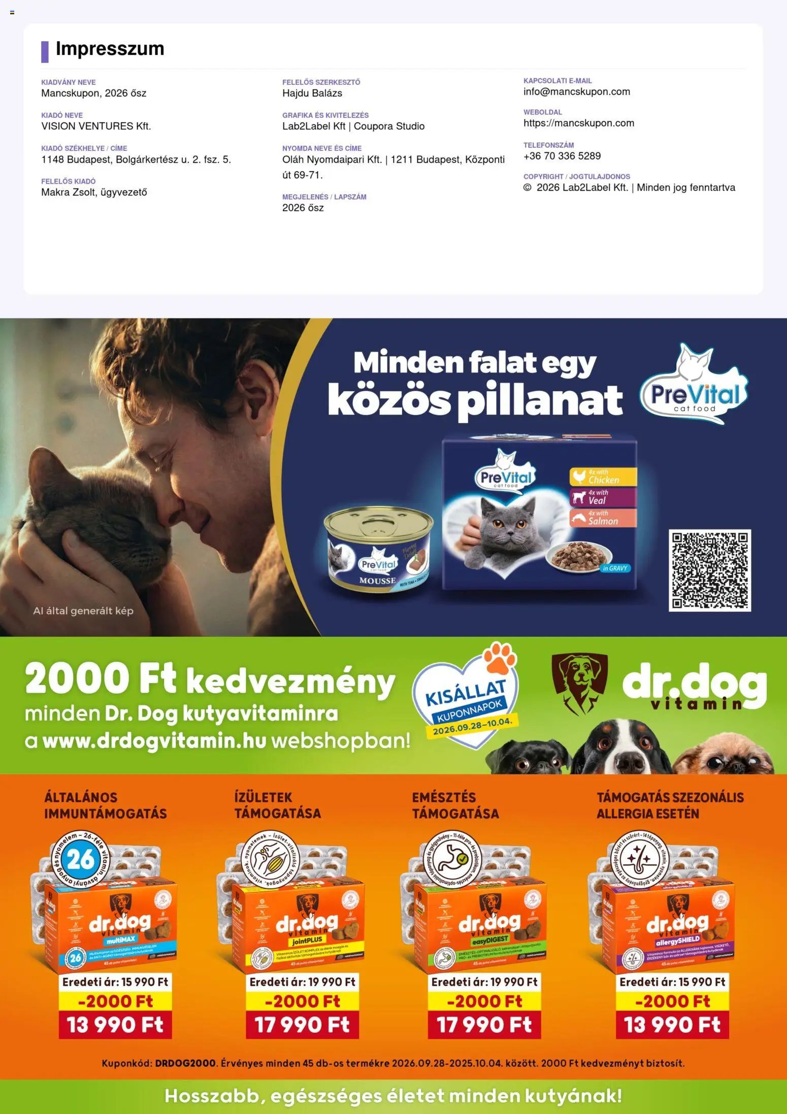 Rossmann újság 2026.09.28. Rossmann Kupon Napok