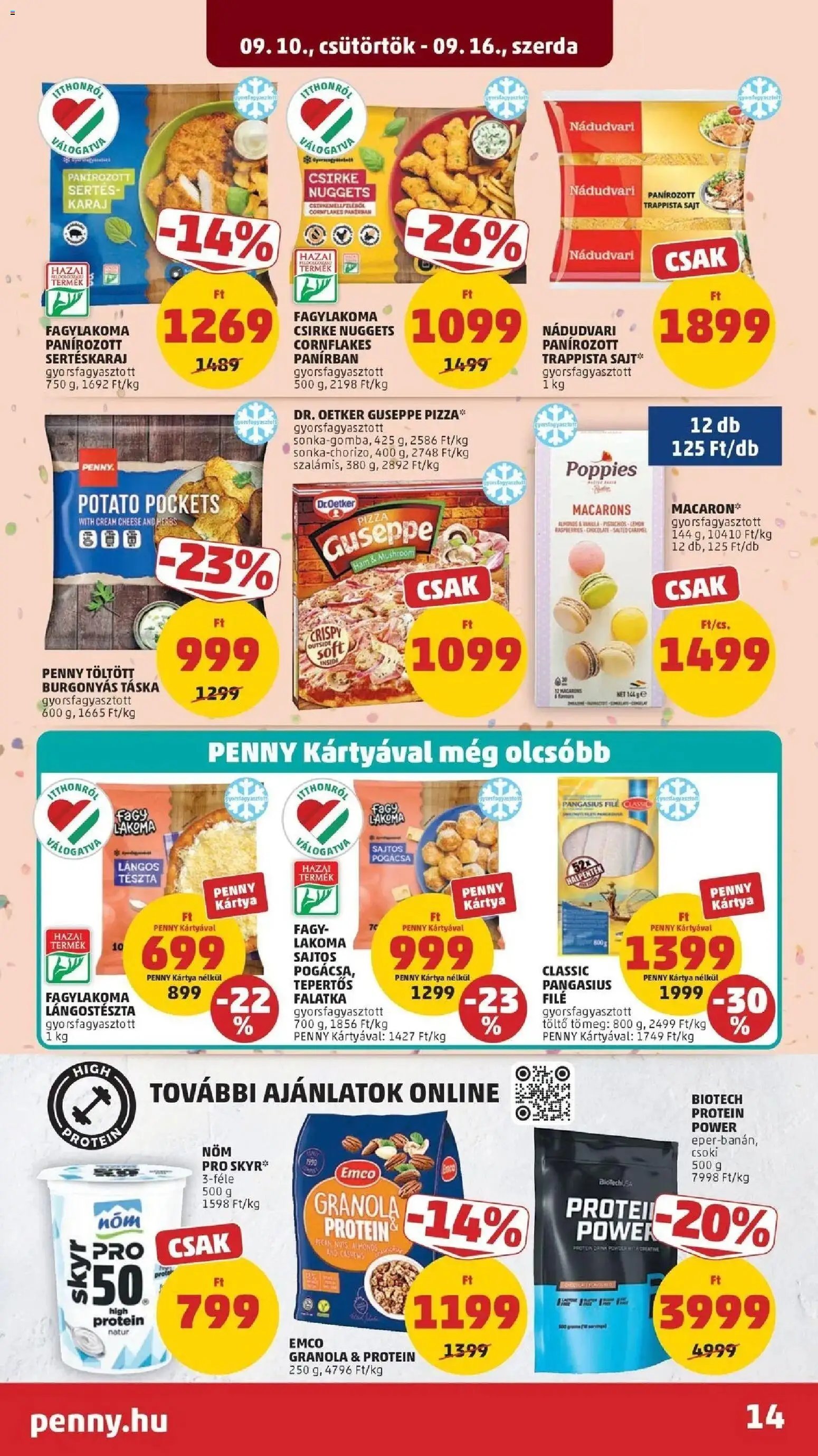 PENNY újság 2026.09.10. PENNY aktuális akciós újság
