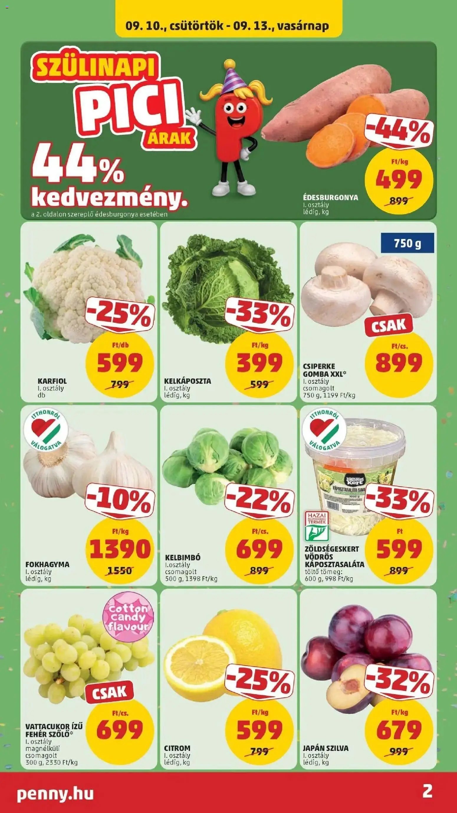 PENNY újság 2026.09.10. PENNY aktuális akciós újság
