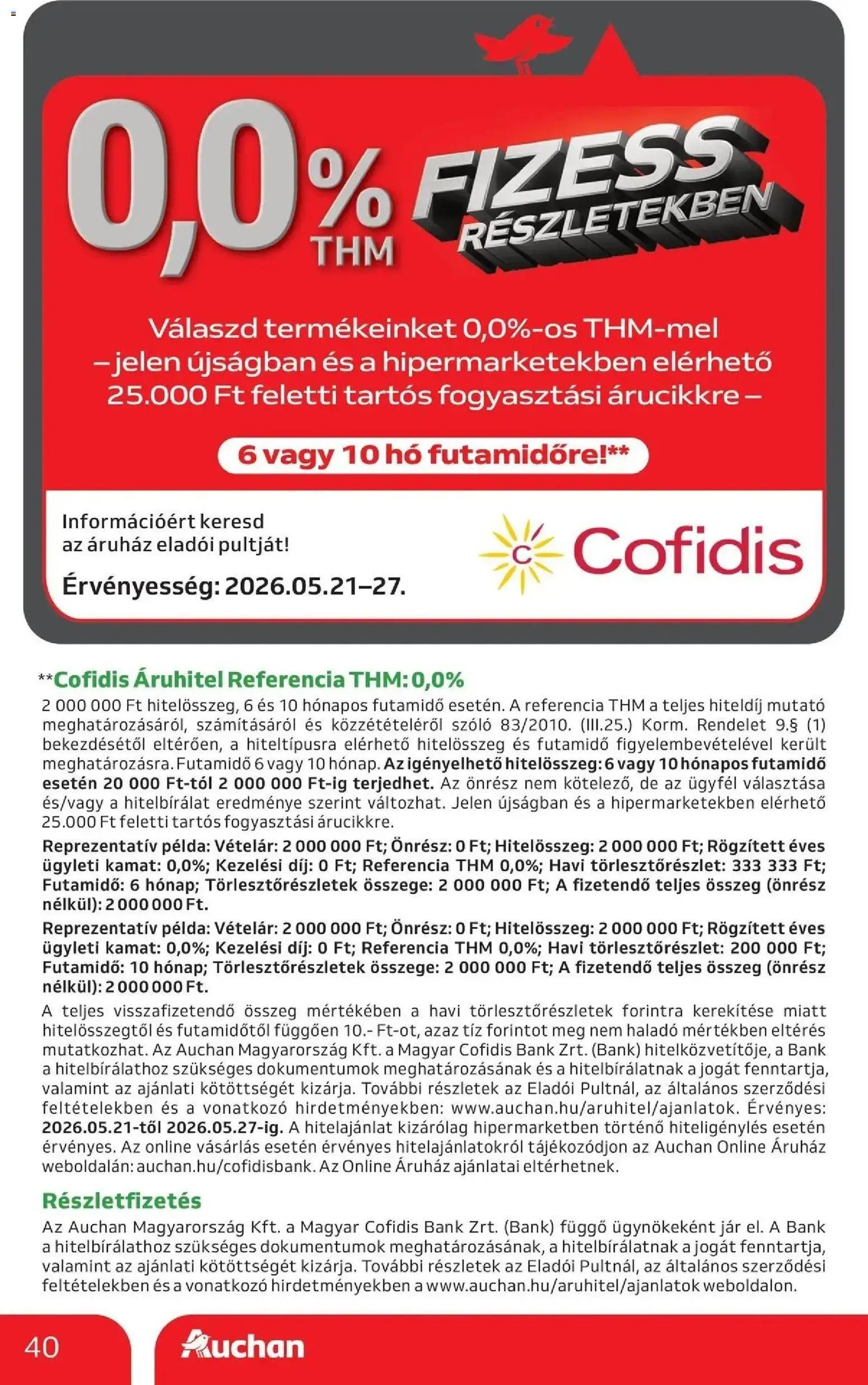 Auchan újság 2026.05.21. Auchan akciós újság Szeged (2026-05-21 - 2026-05-27)
