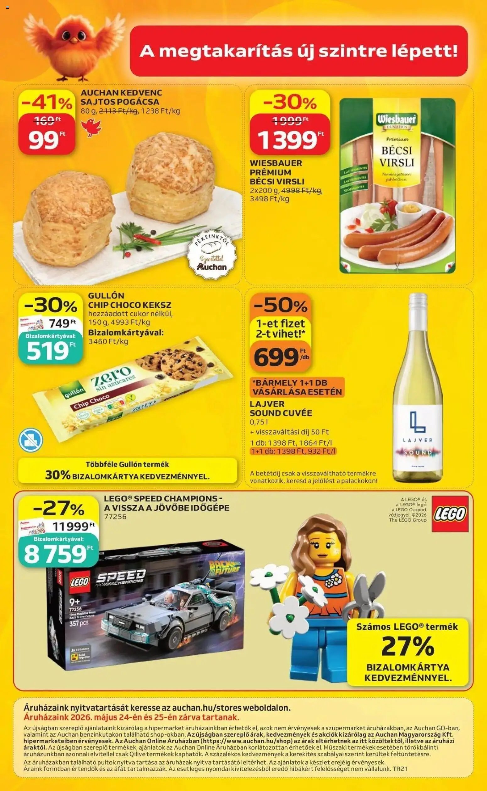 Auchan újság 2026.05.21. Auchan akciós újság Szeged (2026-05-21 - 2026-05-27)
