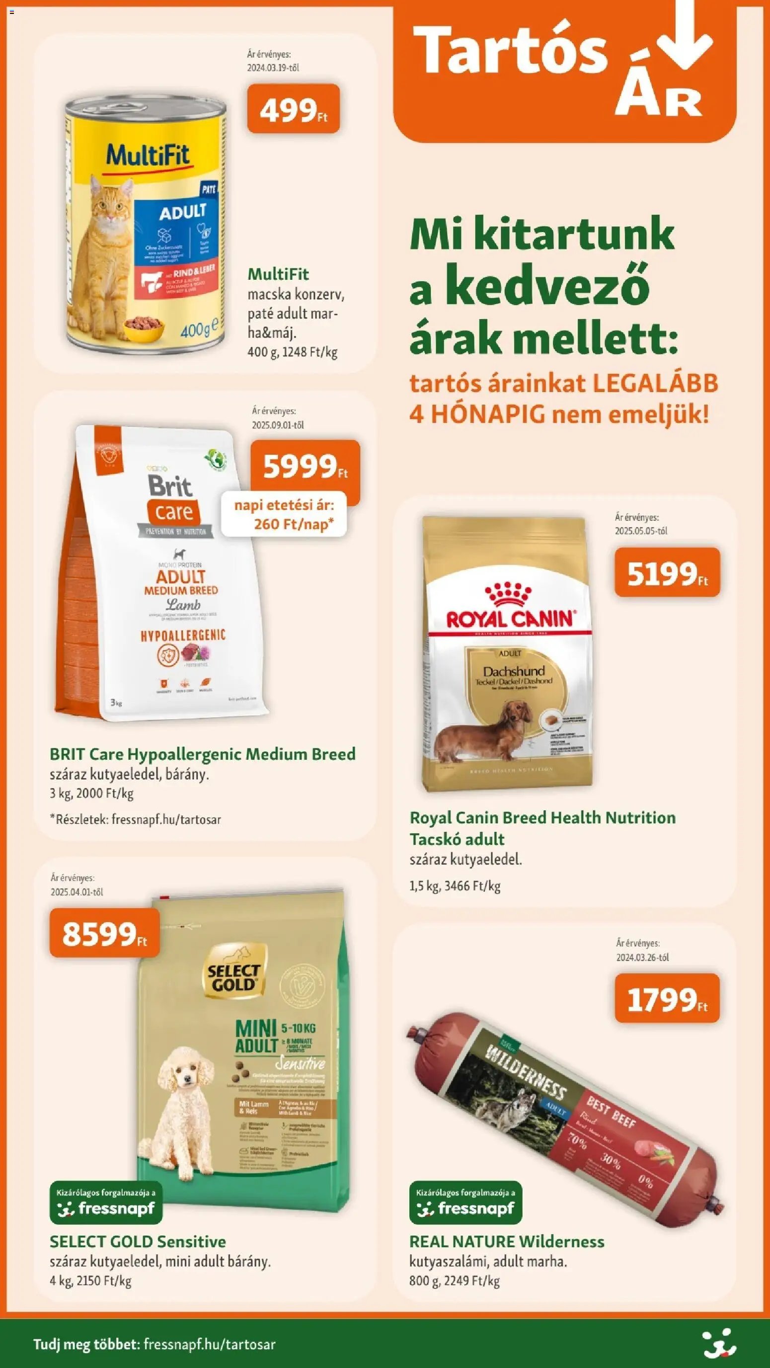 Fressnapf újság 2026.01.08. Akciós újság Fressnapf (2026-01-08 - 2026-01-14)