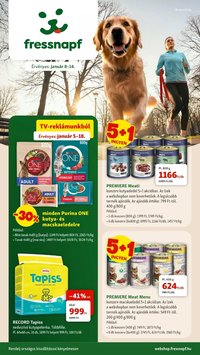 Fressnapf újság 2026.01.08. Akciós újság Fressnapf (2026-01-08 - 2026-01-14)