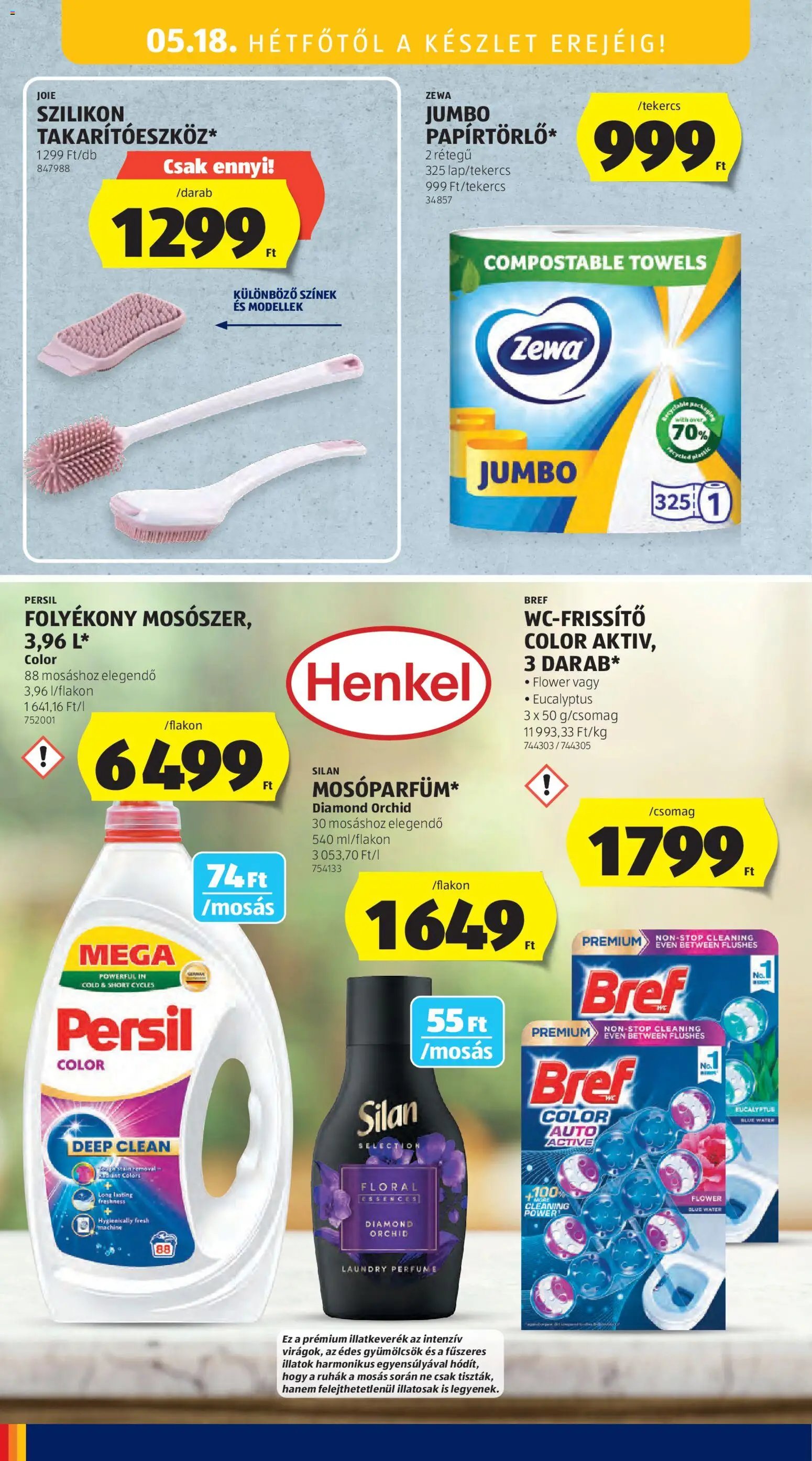 Aldi újság 2026.05.14. Aldi Középső sor termékei (2026-05-14 - 2026-05-20)