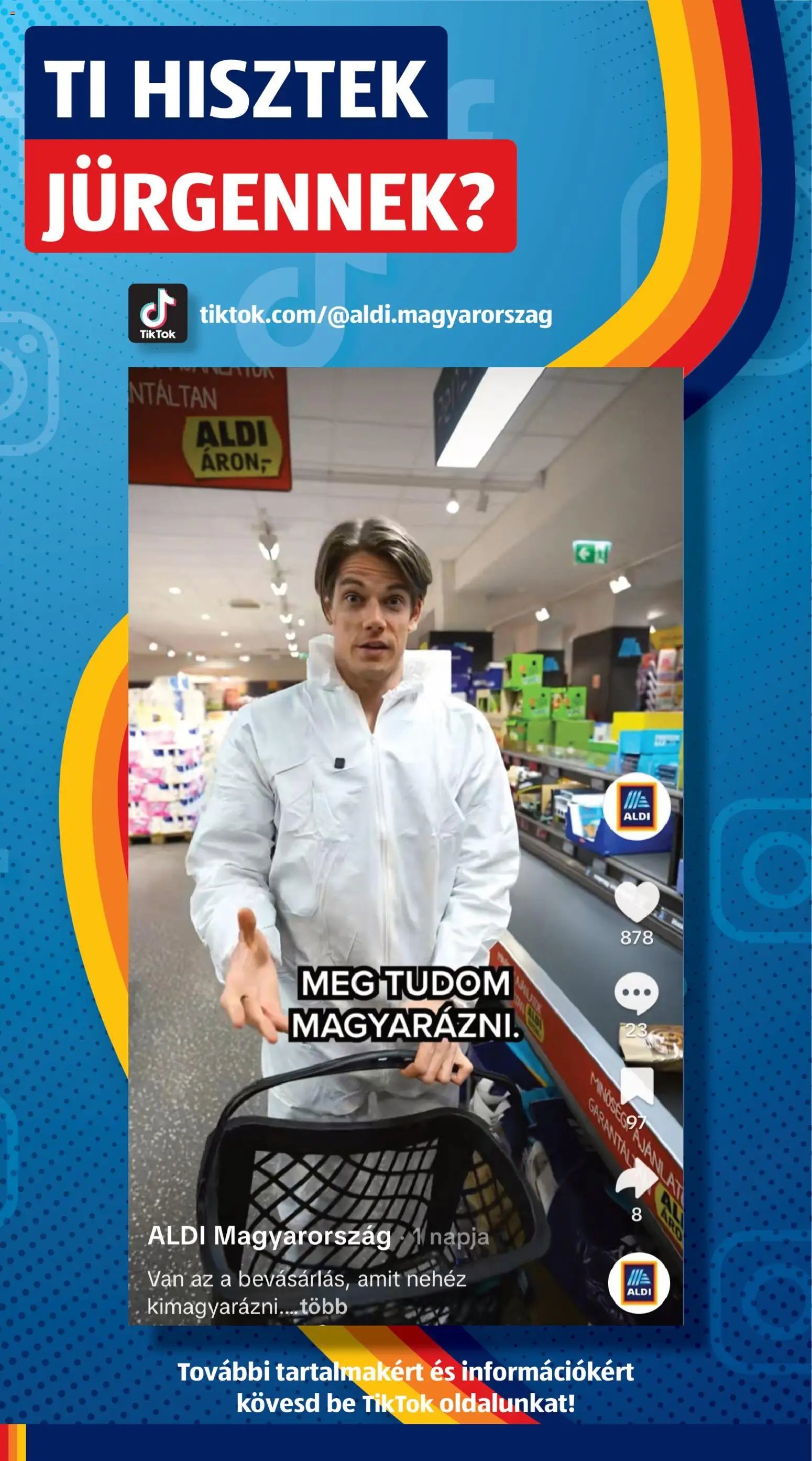 Aldi újság 2026.05.14. Aldi Középső sor termékei (2026-05-14 - 2026-05-20)
