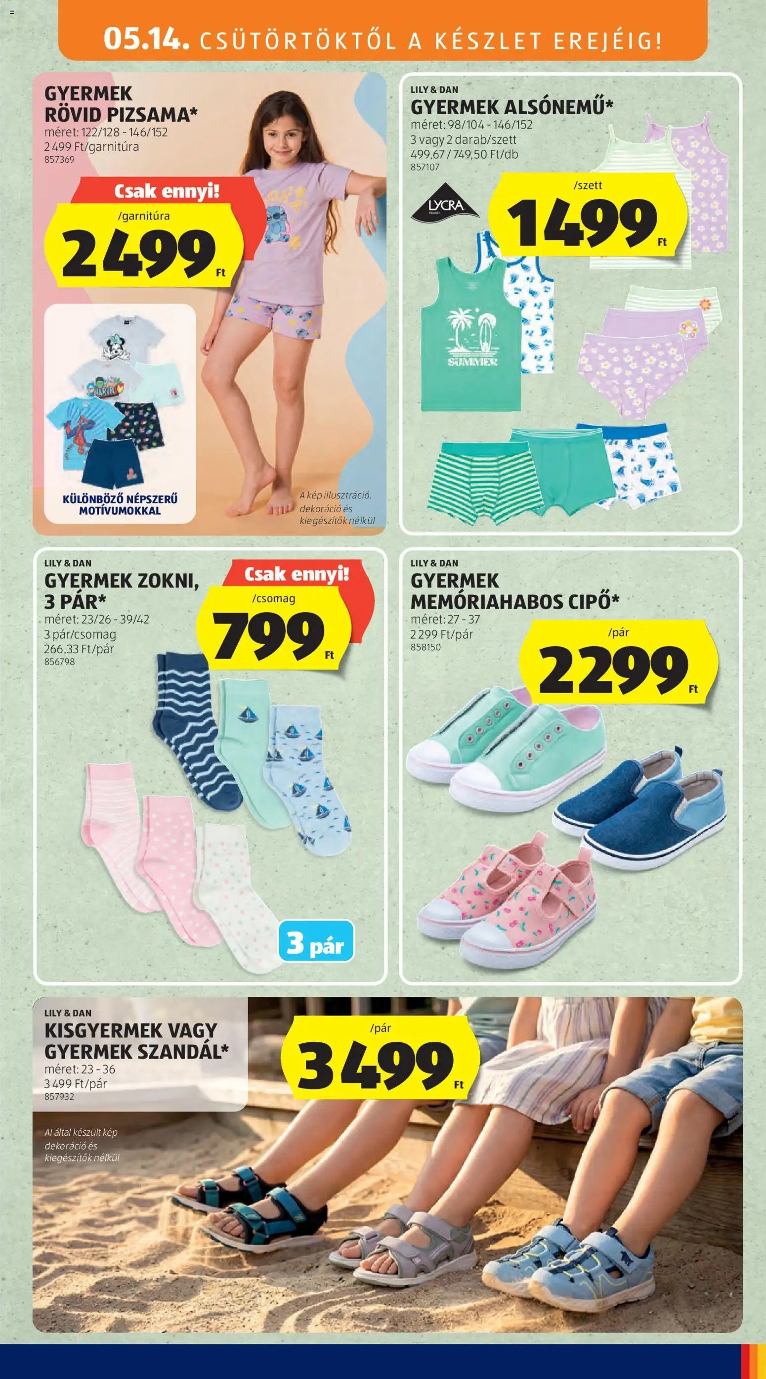 Aldi újság 2026.05.14. Aldi Középső sor termékei (2026-05-14 - 2026-05-20)