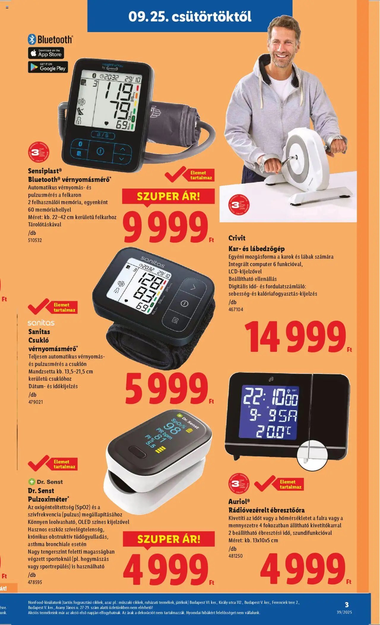 Lidl újság 2025.09.25. Nonfood kínálatunk (2025-09-25 - 2025-10-01)