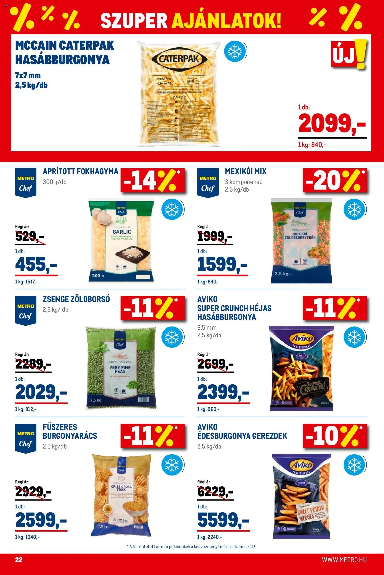 Metro újság 2026.01.02. Élelmiszer és Szezonális katalógus 2026/01 (2026-01-02 - 2026-01-31)