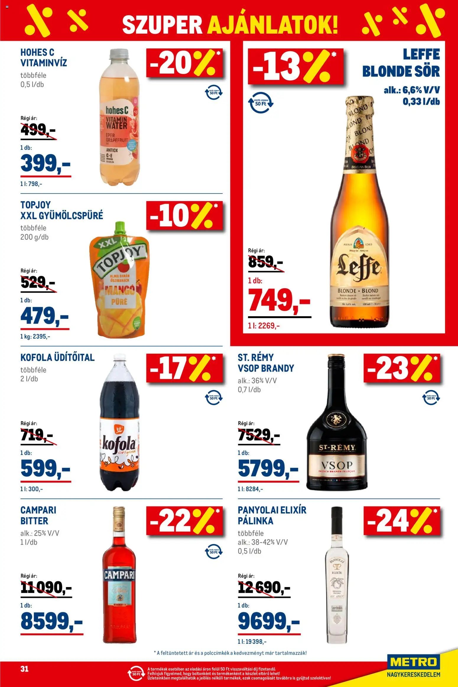 Metro újság 2026.01.02. Élelmiszer és Szezonális katalógus 2026/01 (2026-01-02 - 2026-01-31)