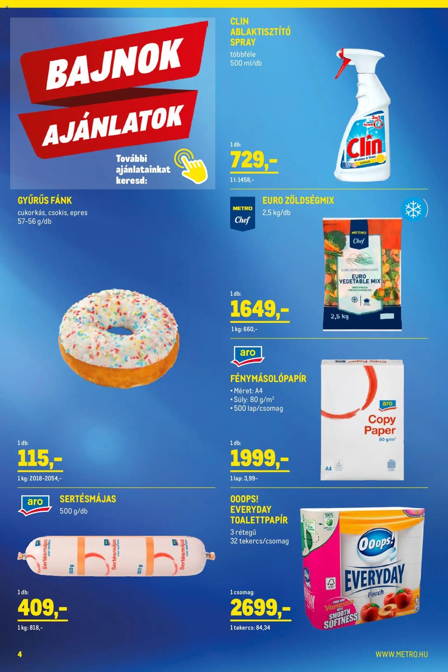 Metro újság 2026.01.02. Élelmiszer és Szezonális katalógus 2026/01 (2026-01-02 - 2026-01-31)