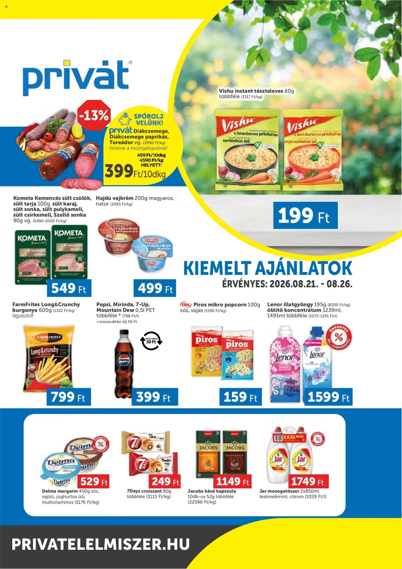 PRIVÁT újság 2026.08.21. PRIVÁT Déli vármegyék