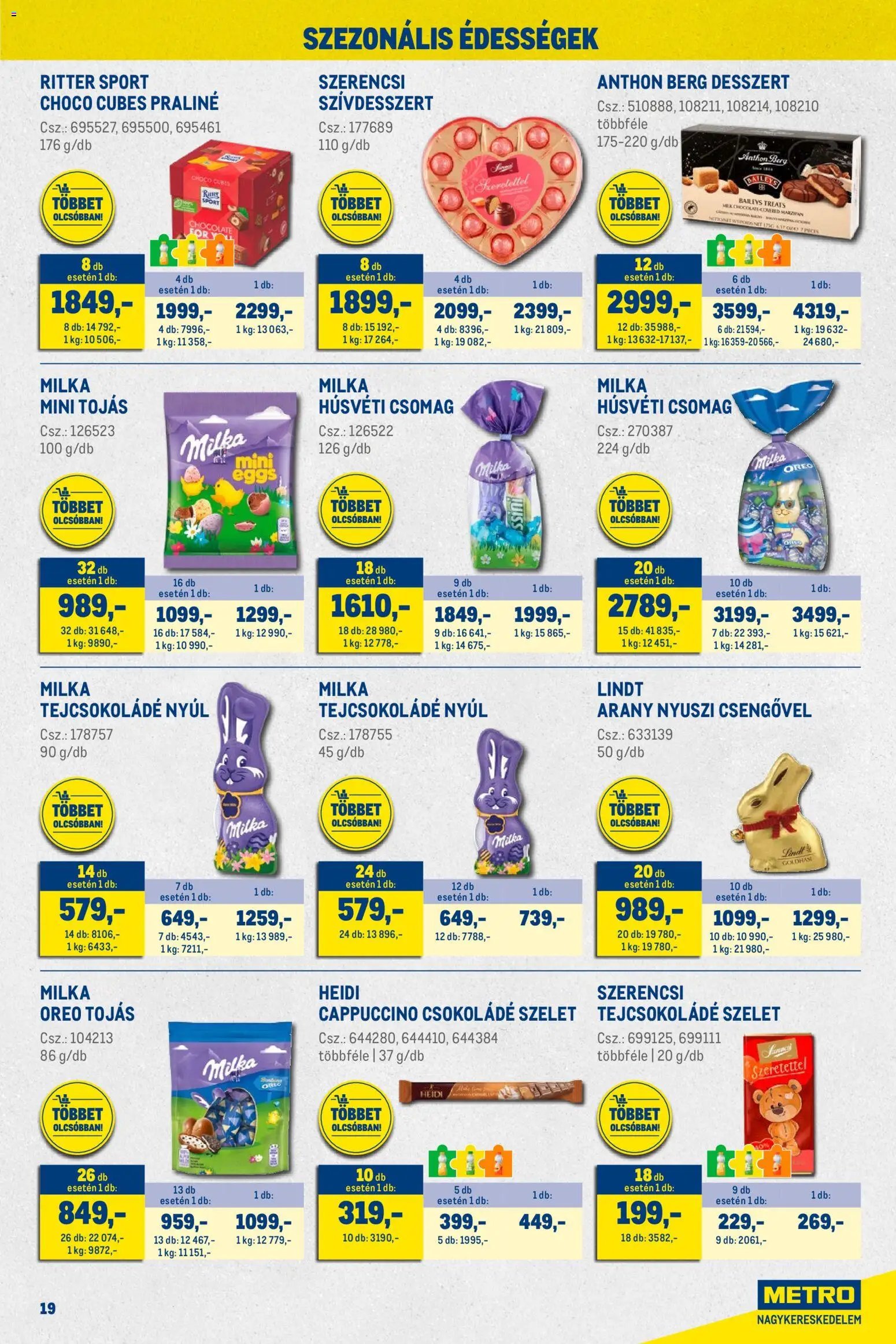 Metro újság 2026.02.01. Nagy Ajánlatok Kiskereskedőknek (2026-02-01 - 2026-02-28)