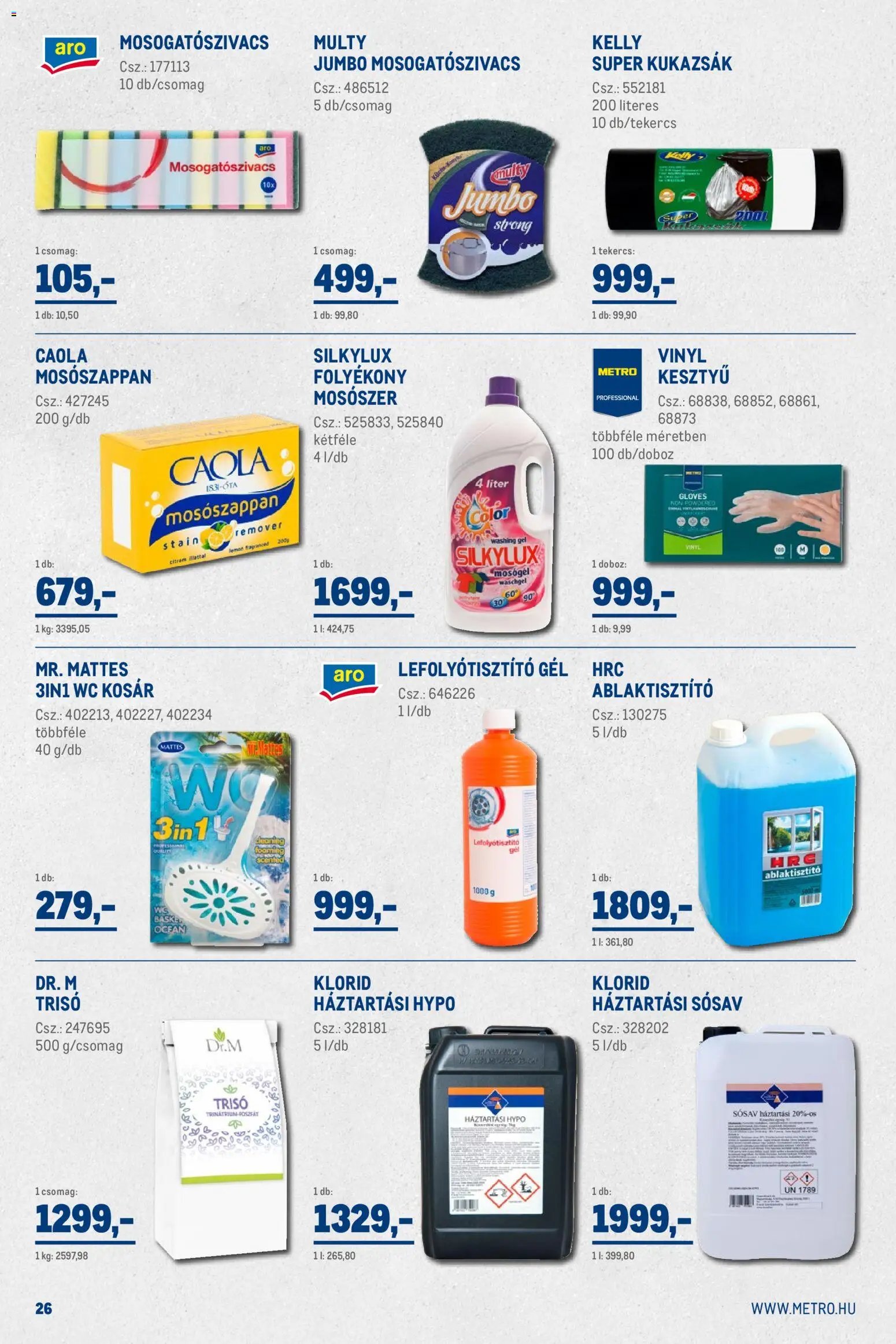 Metro újság 2026.02.01. Nagy Ajánlatok Kiskereskedőknek (2026-02-01 - 2026-02-28)