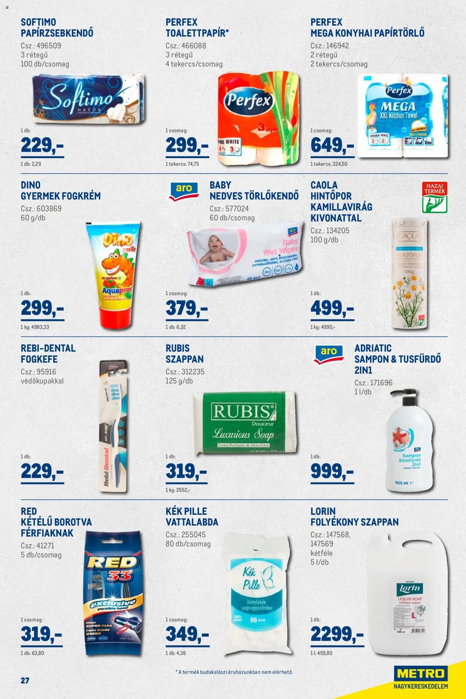 Metro újság 2026.02.01. Nagy Ajánlatok Kiskereskedőknek (2026-02-01 - 2026-02-28)