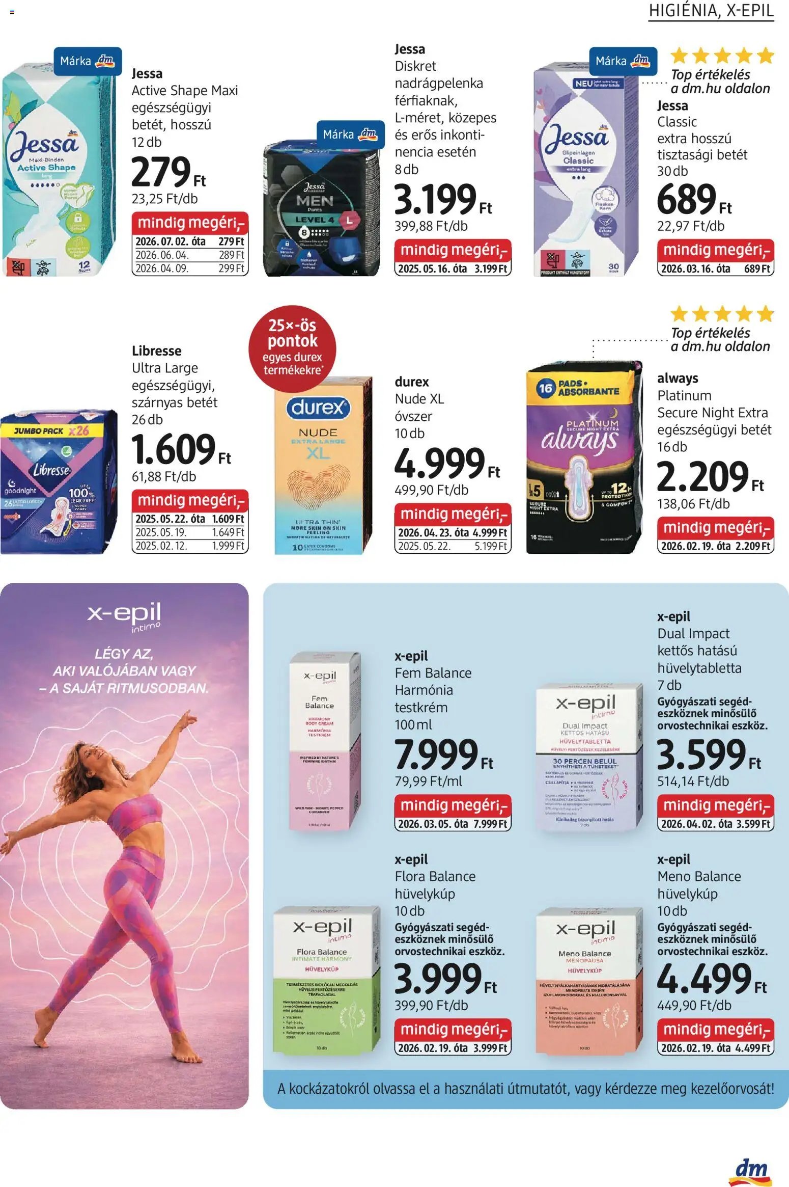 DM Drogerie Markt újság 2026.07.30. DM Drogerie Markt akciós újság