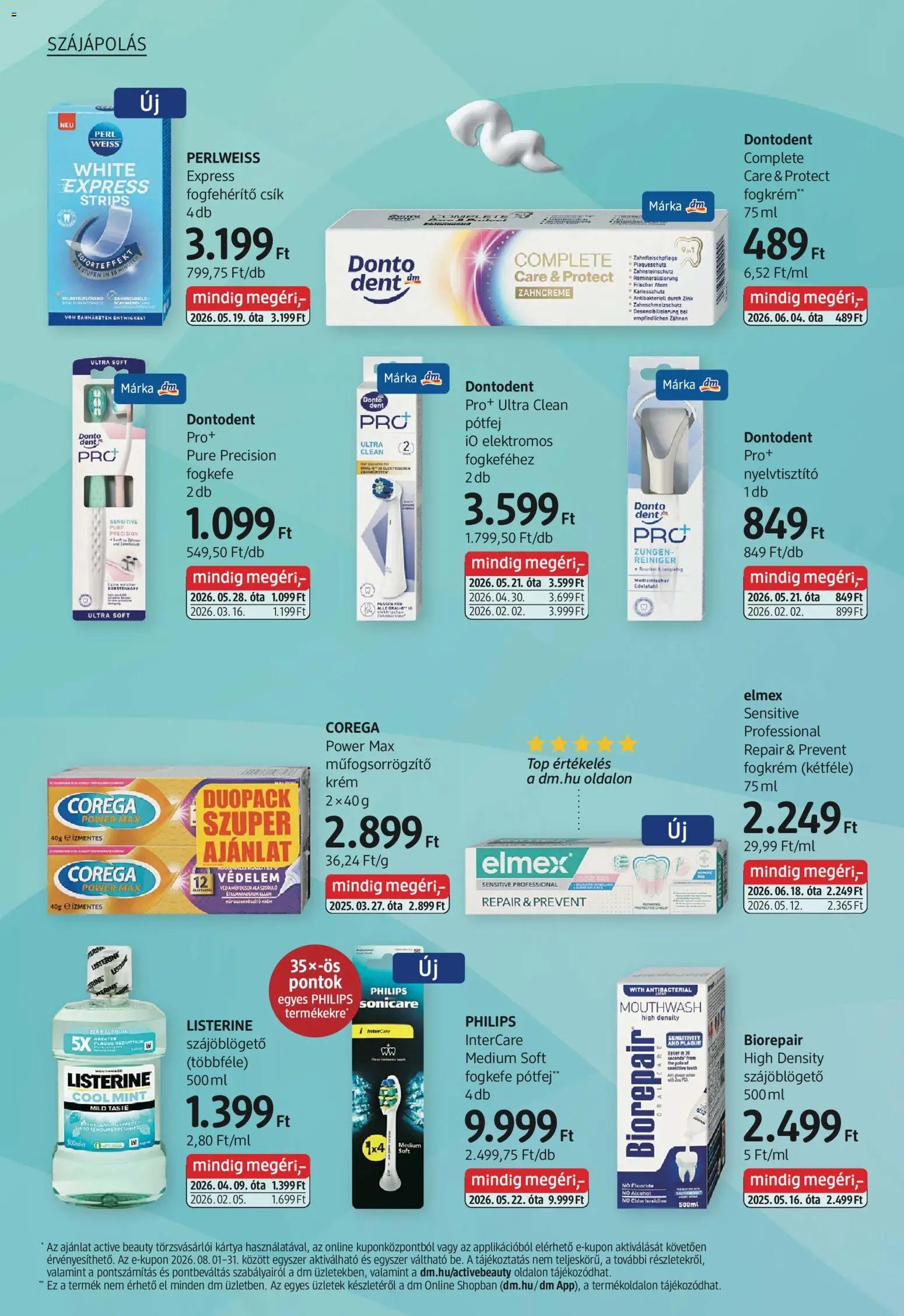 DM Drogerie Markt újság 2026.07.30. DM Drogerie Markt akciós újság